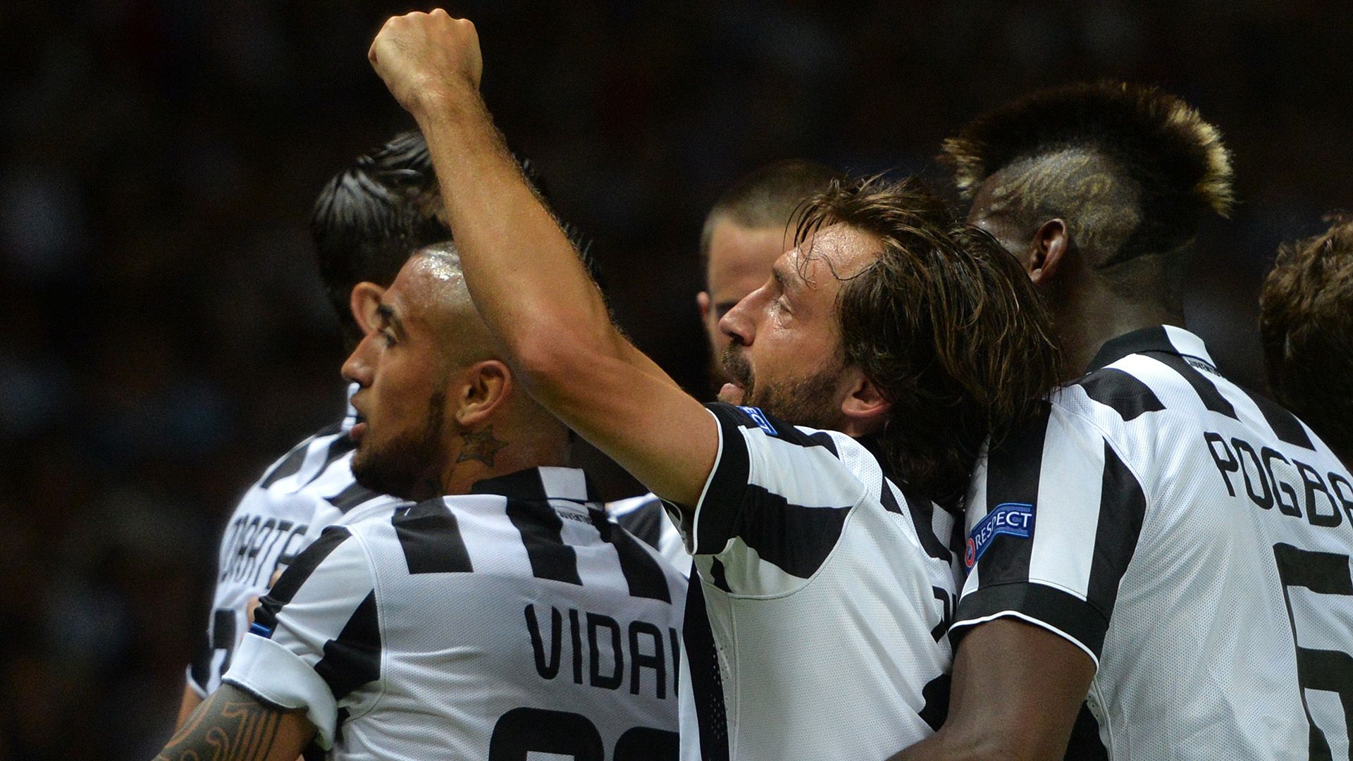 Pirlo Vidal Pogba Juventus Champions League final 06062015