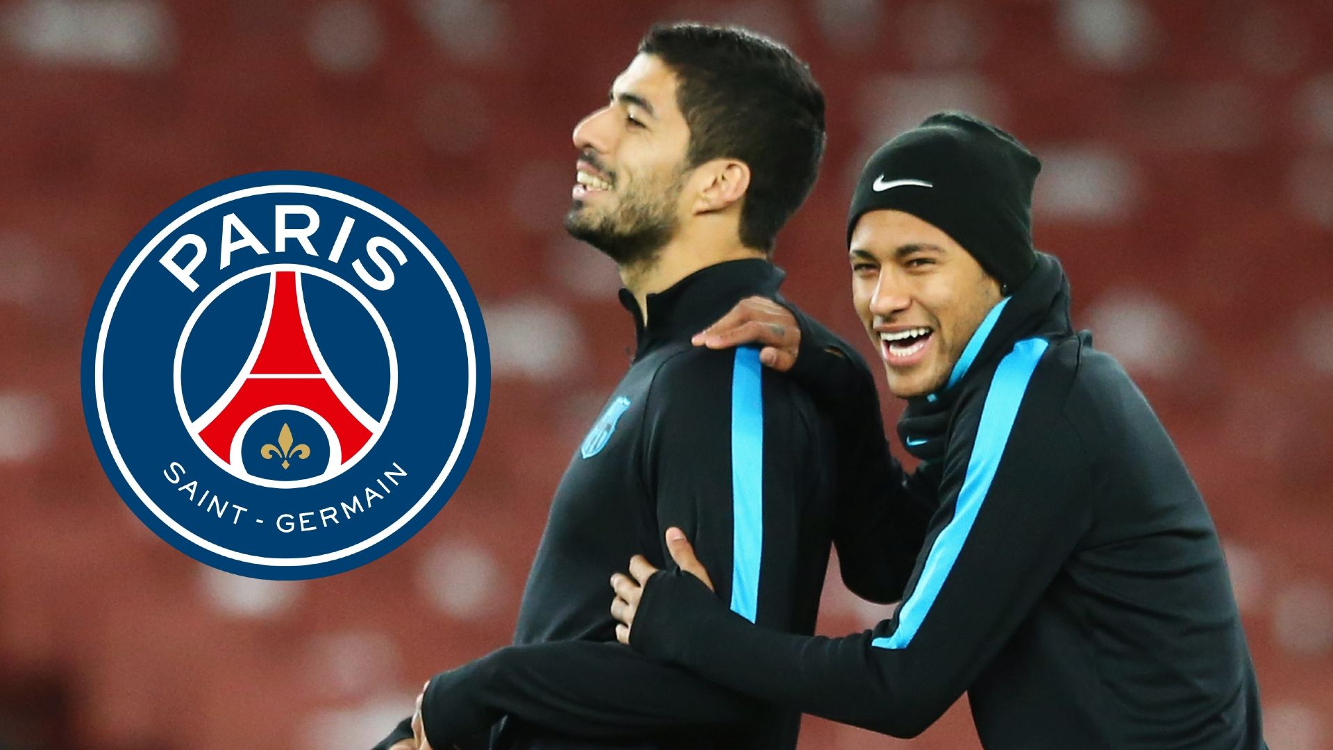 Luis Suarez Neymar Barcelona PSG