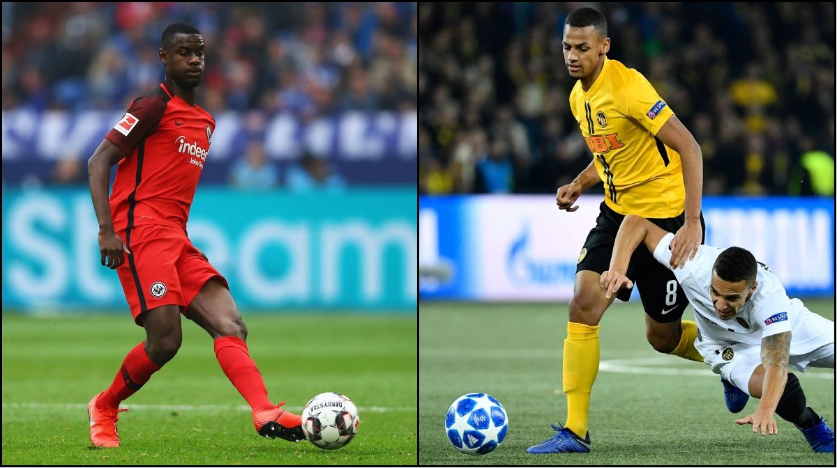 djibril sow evan n'dicka ndicka eintracht frankfurt collage