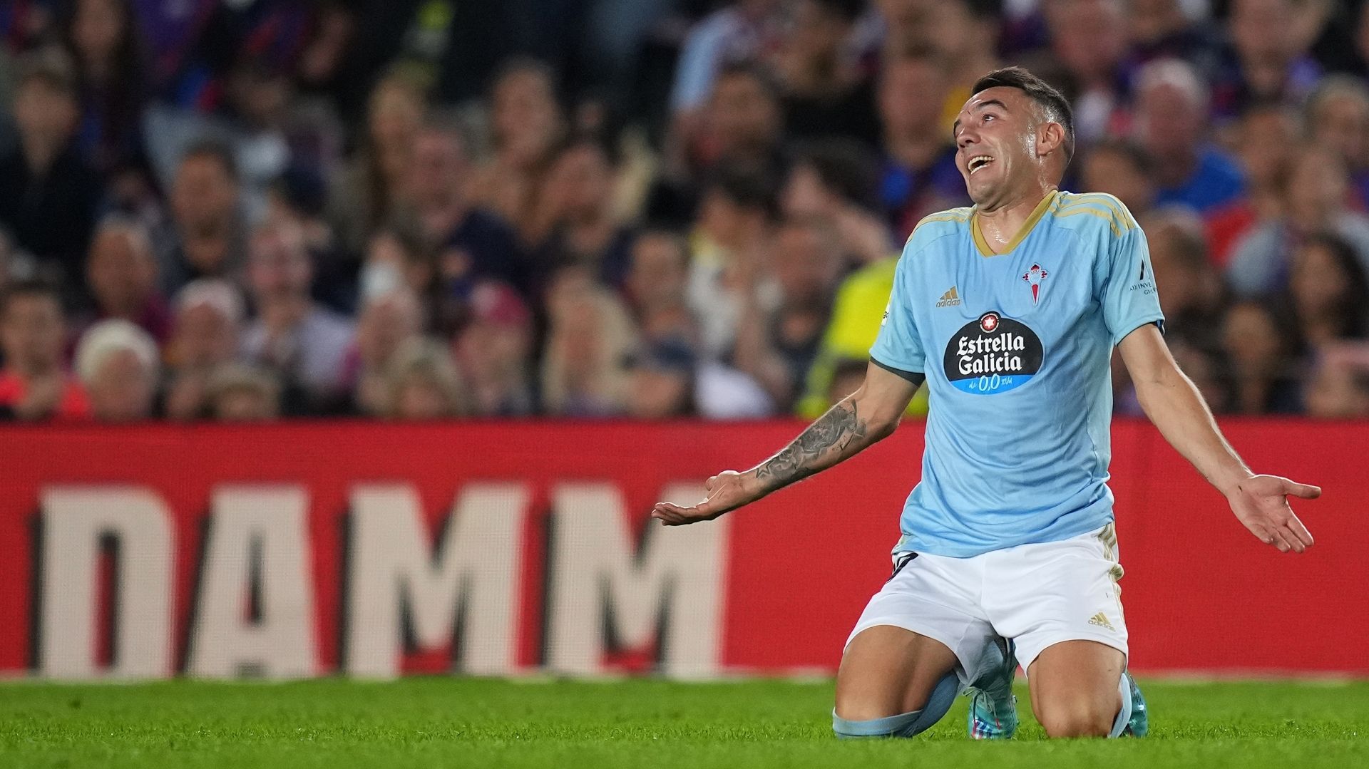 Barcelona vs Celta Iago Aspas