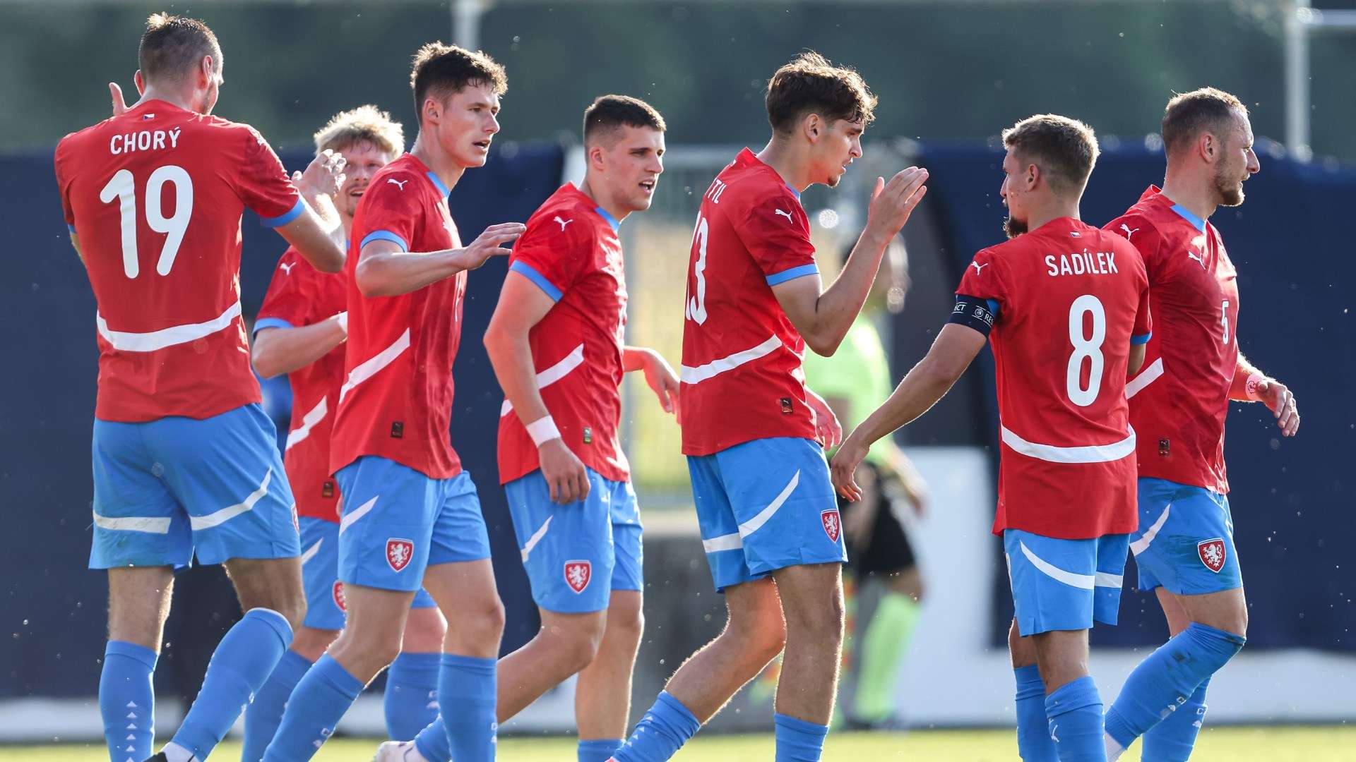 Czech Republic celebrate 2024