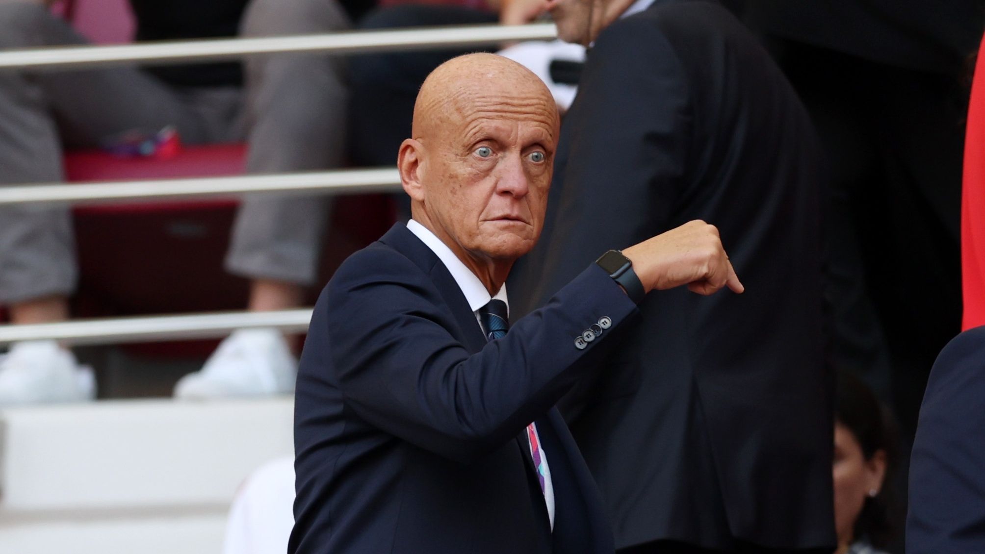FIFA referees' chief Pierluigi Collina 