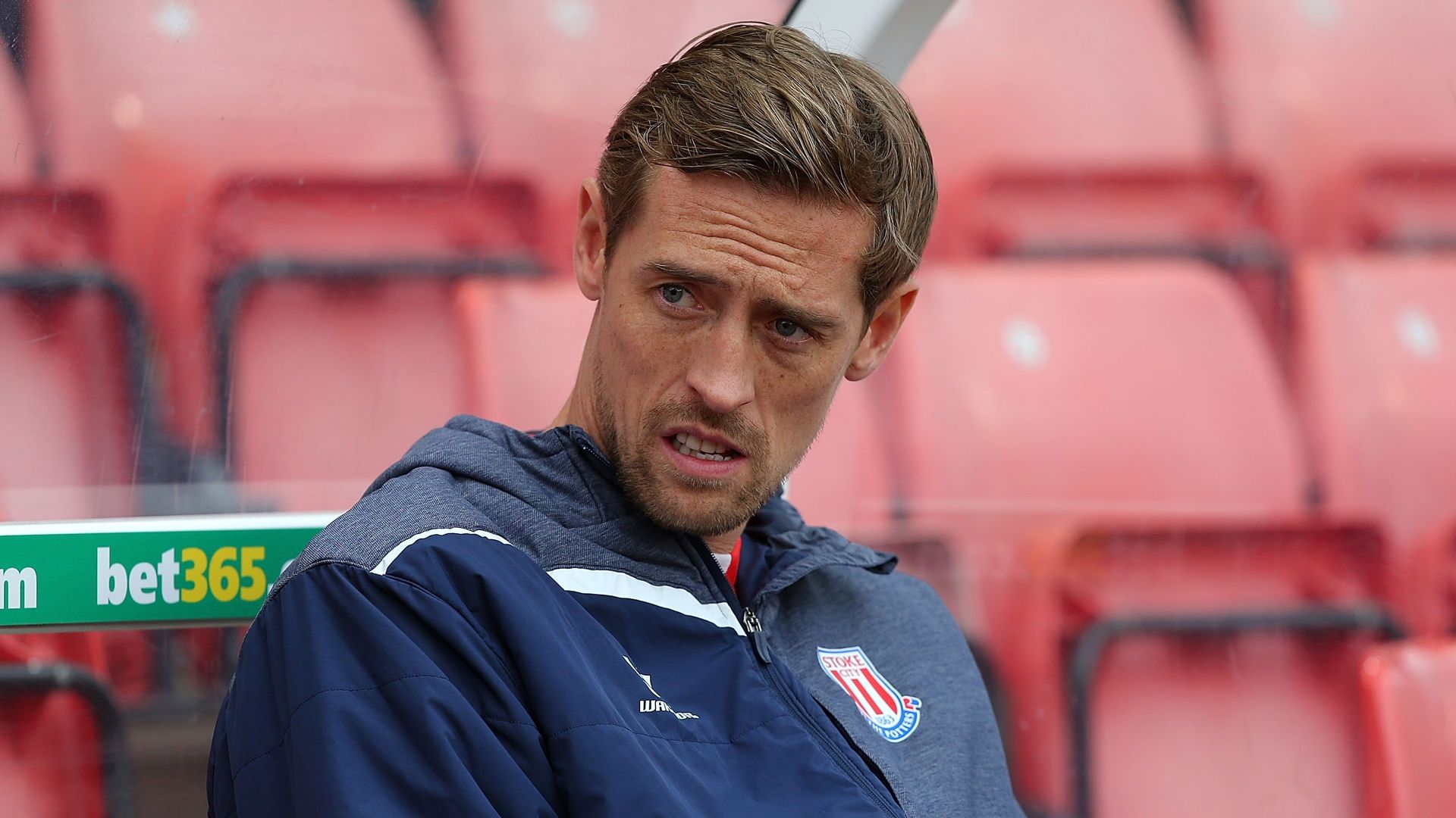 Peter Crouch Stoke City Premier League 2014-15