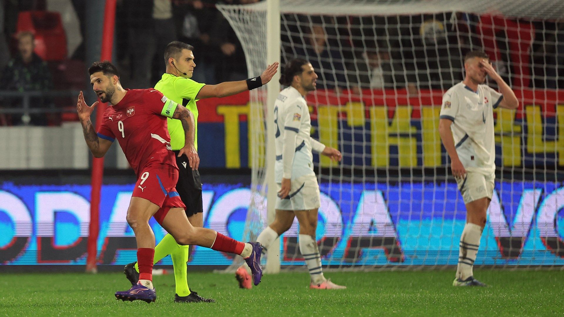 Serbian Star Aleksandar Mitrovic Shines with Stunning Goal in Nations League Victory Against Switzerland