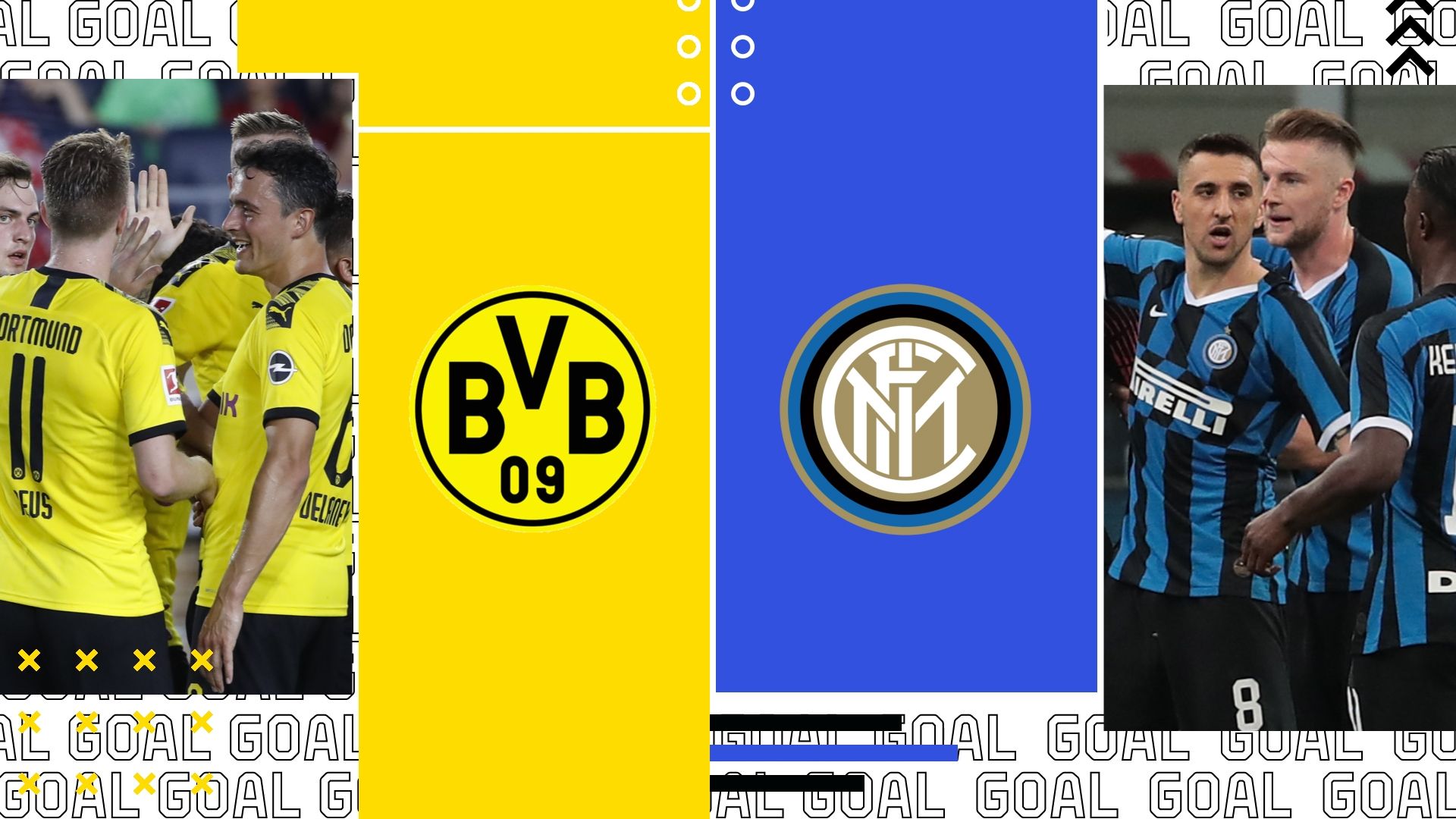 Borussia Dortmund-Inter tv streaming