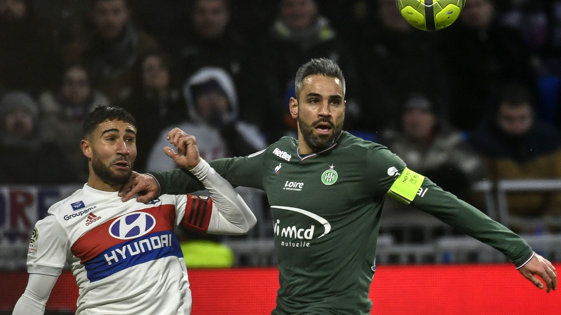 Loic Perrin Nabil Fekir Lyon Saint-Etienne Ligue 1 25022018