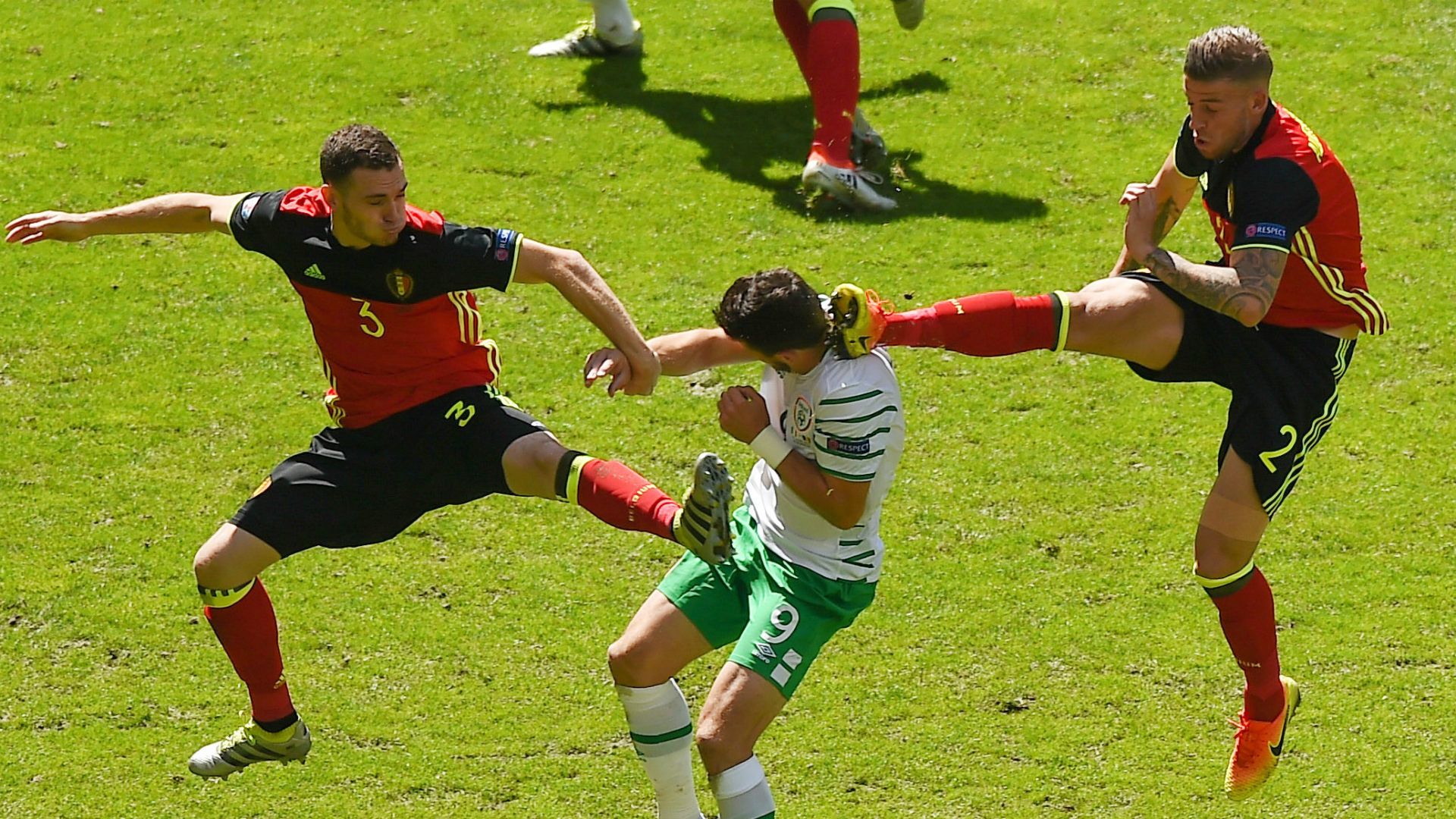 Thomas Vermaelen Belgium Shane Long Ireland Toby Alderweireld Belgium 18062016