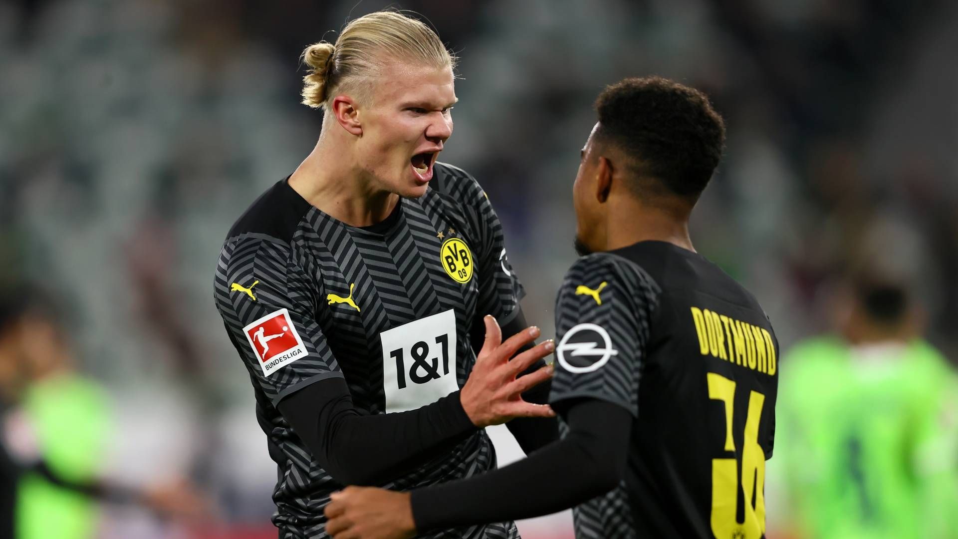 Erling Haaland Ansgar Knauff BVB Borussia Dortmund