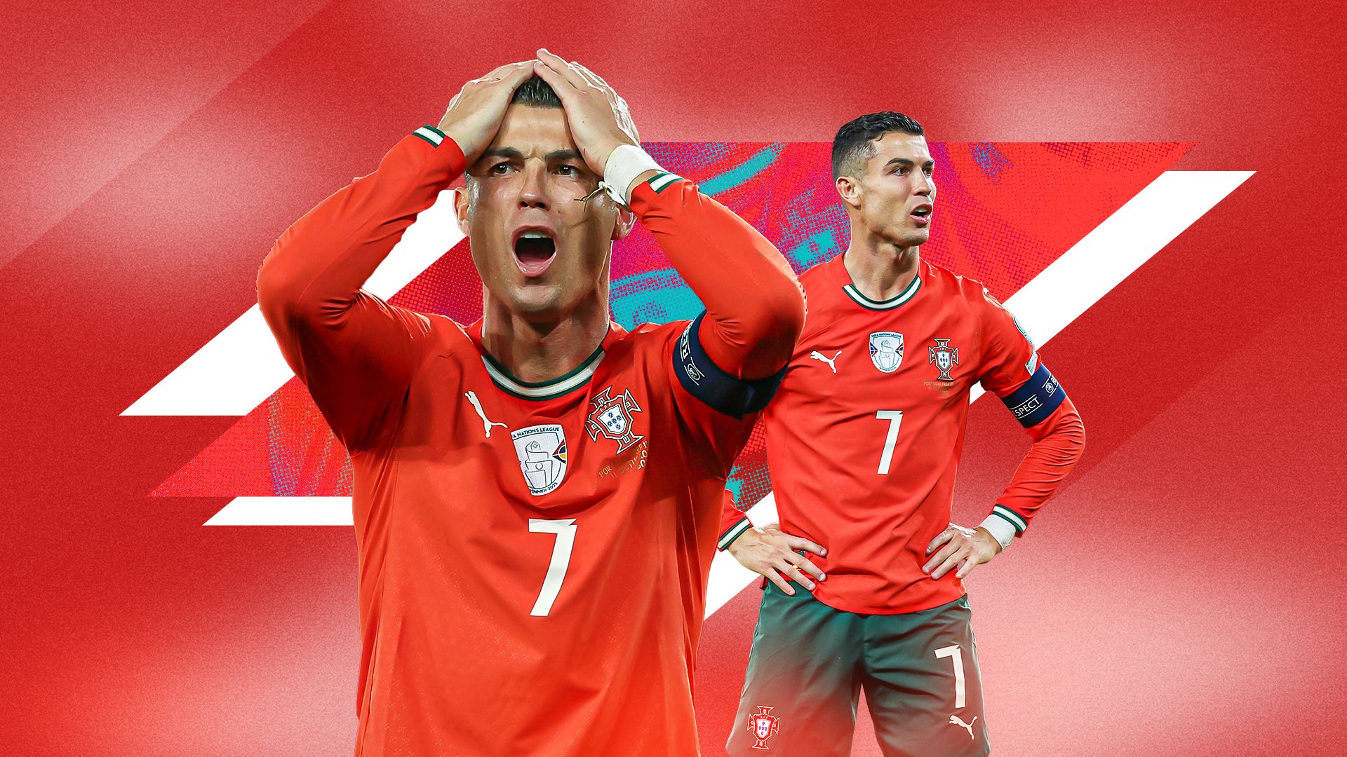 Cristiano Ronaldo Portugal World Cup portrait GFX 1:1
