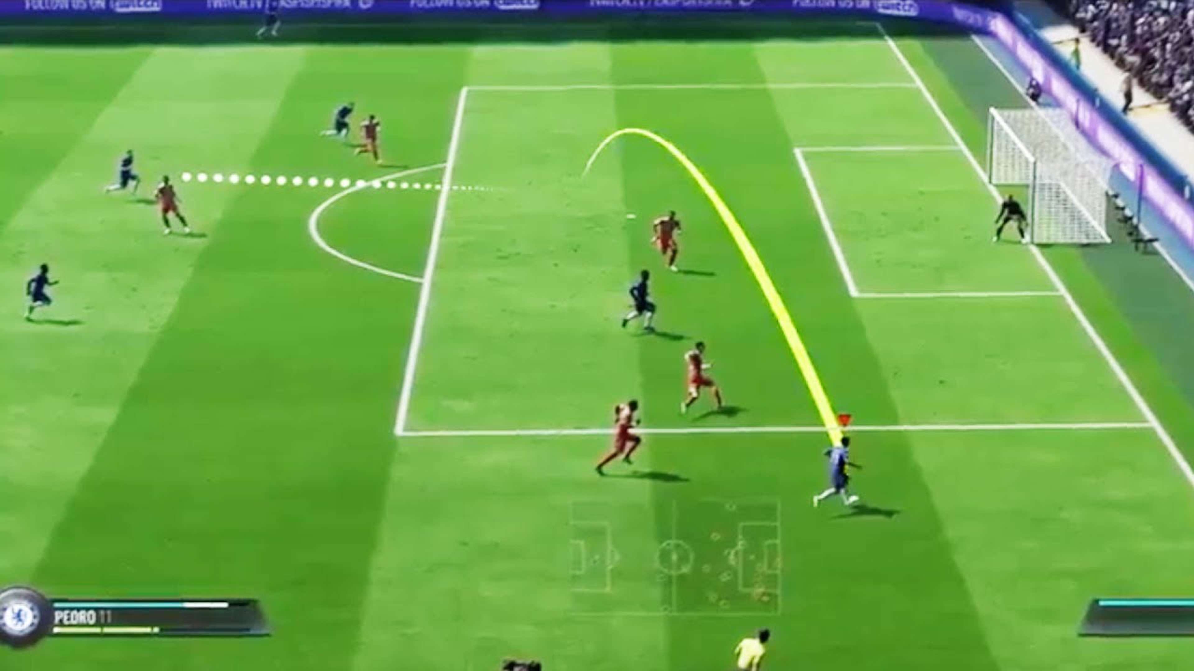FIFA 18 crossing