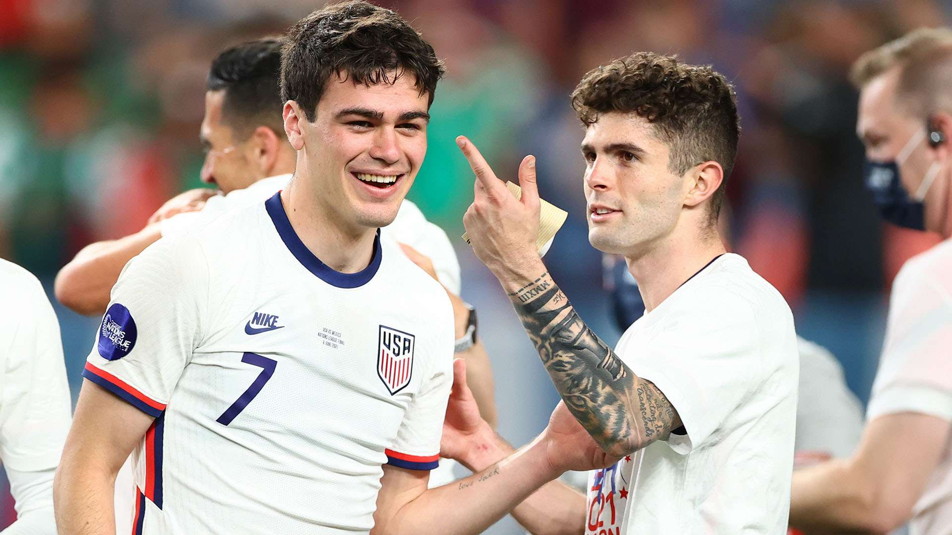 Gio Reyna Christian Pulisic 2021