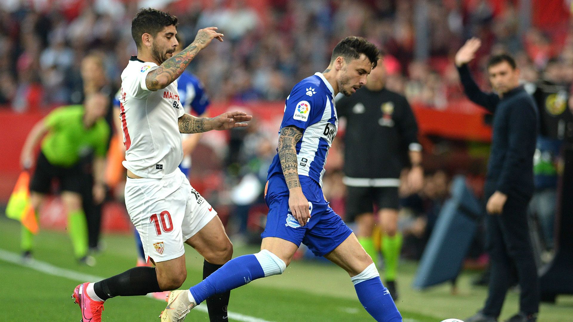 Banega Sevilla Alavés LaLiga