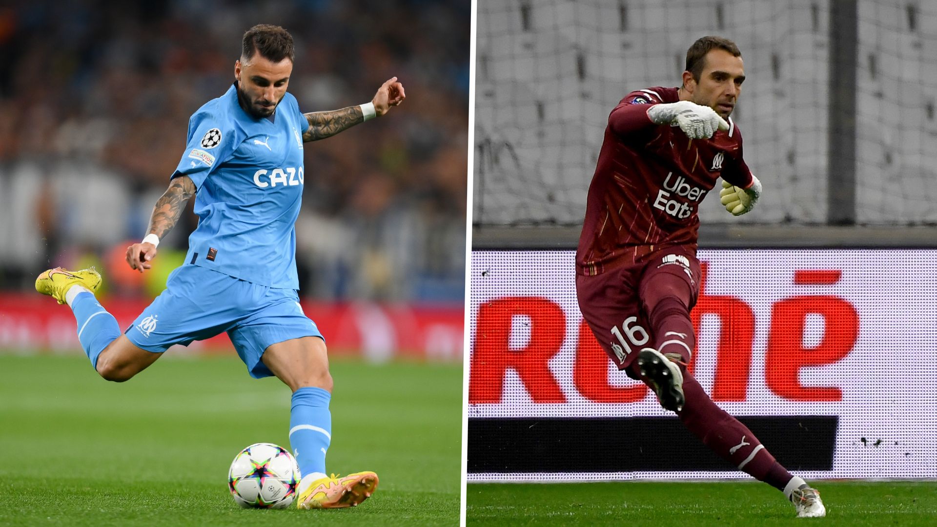 OM Jonathan Clauss Pau Lopez