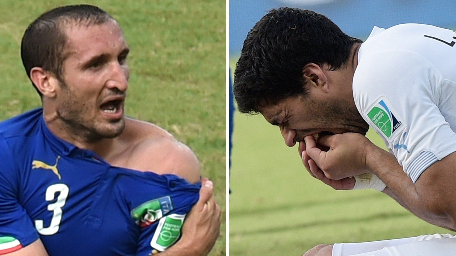 Giorgio Chiellini Luis Suarez