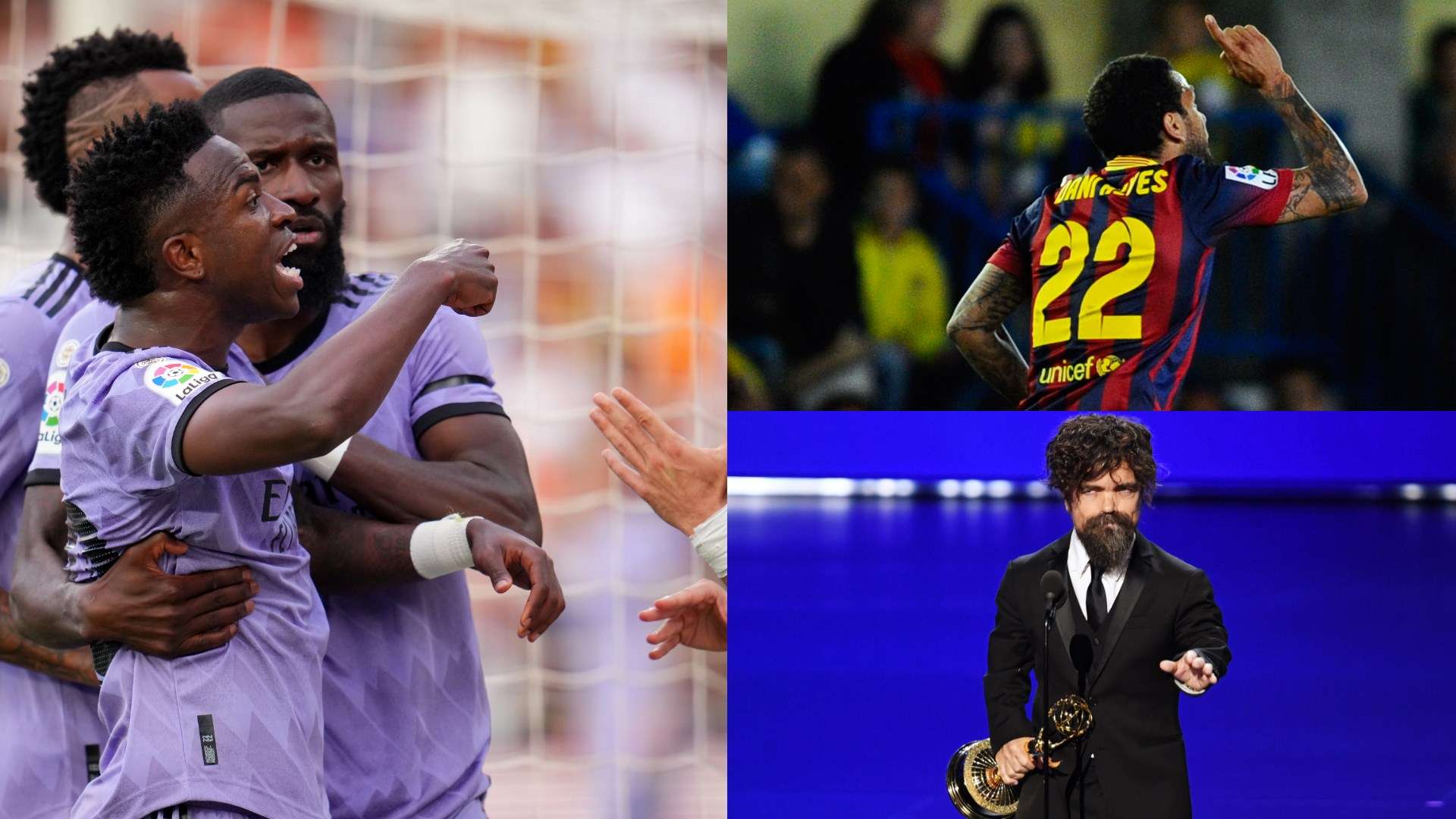 Vinicious Dani Alves Peter Dinklage