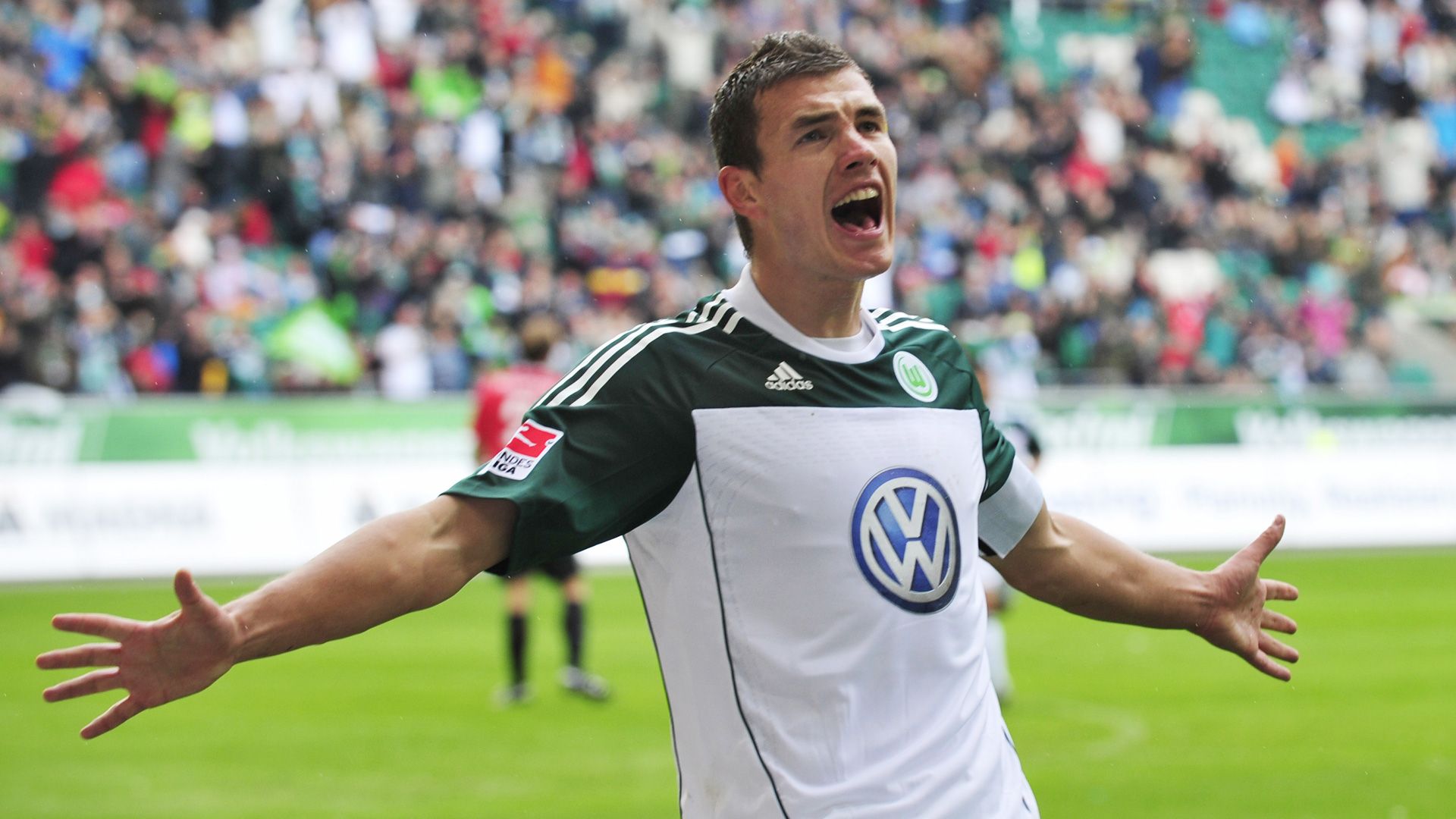 Edin Dzeko Wolfsburg 27082010