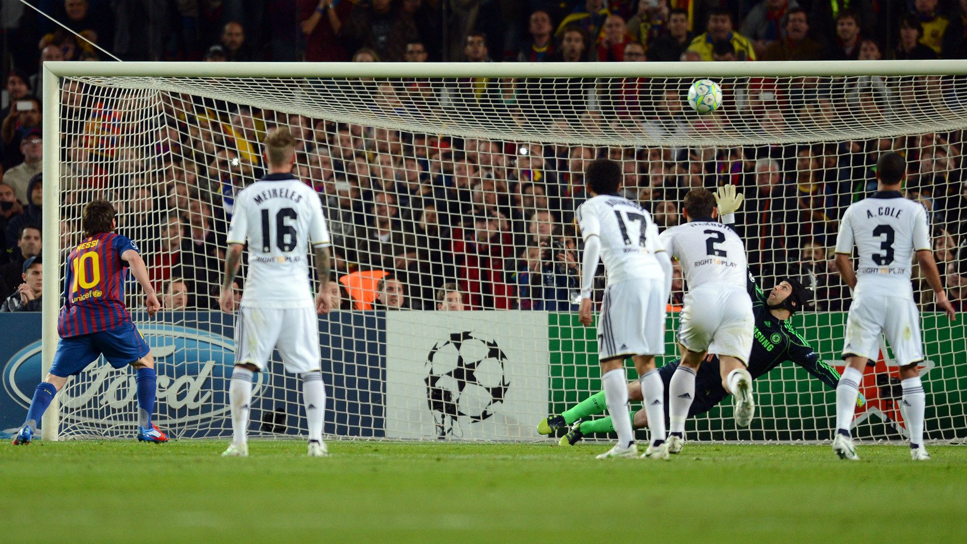 2012 Cech Lionel Messi Chelsea Barcelona