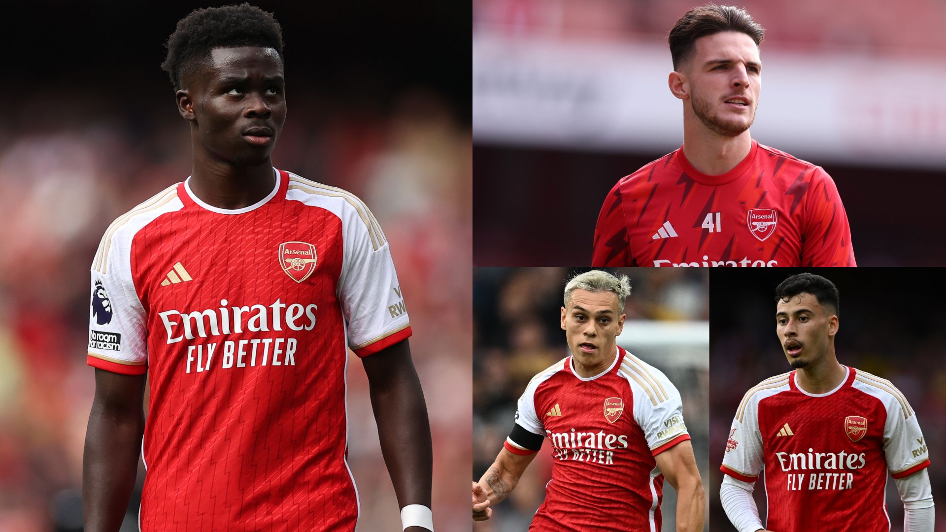 Arsenal injuries split 