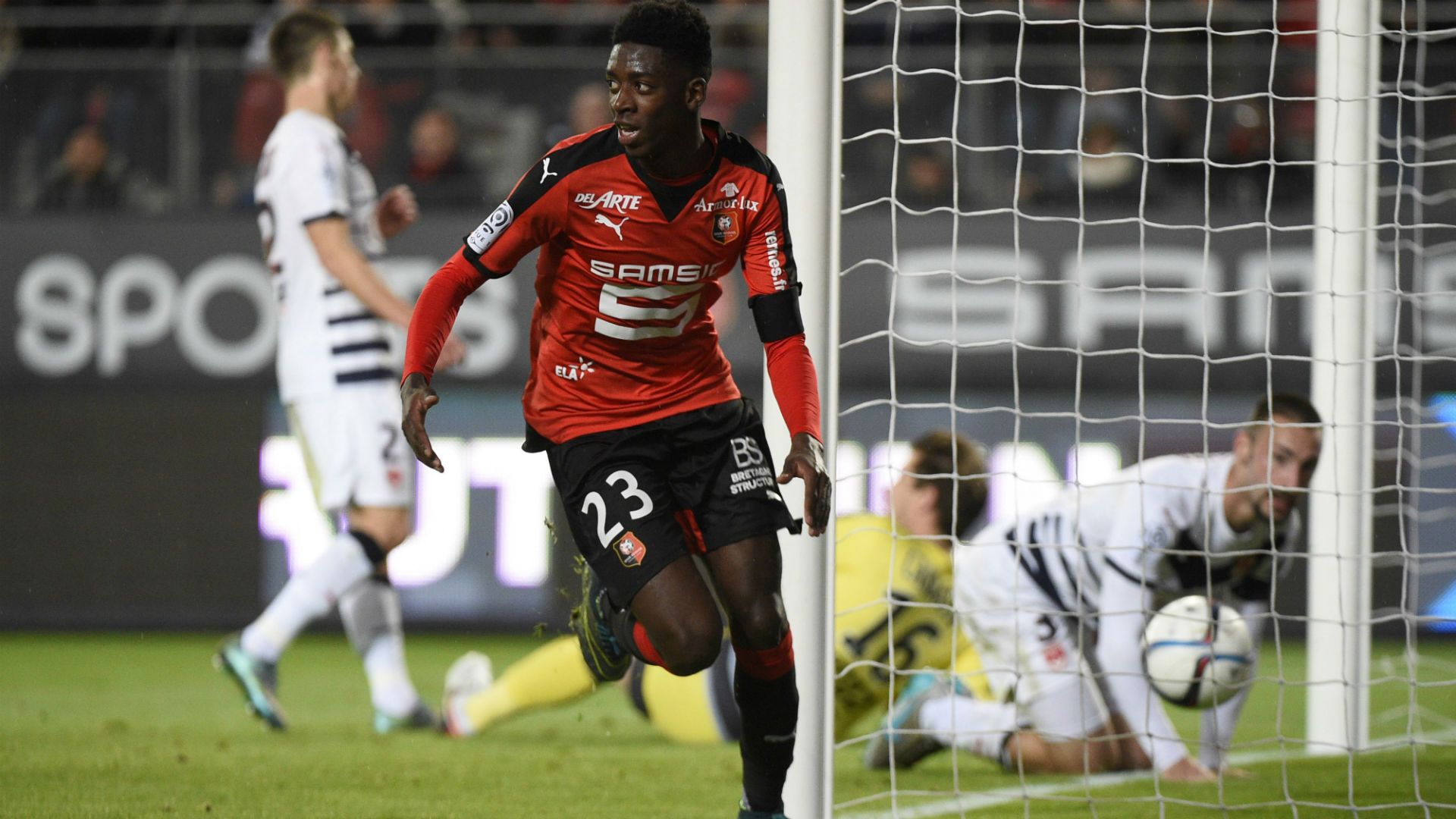 Ousmane Dembele Rennes Bordeaux Ligue 1 22112015