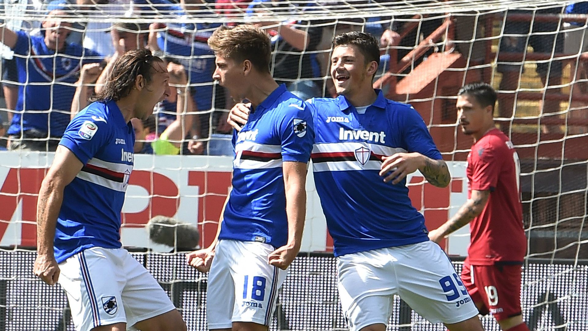 Dennis Praet, Sampdoria, Cagliari, Serie A, 29042018