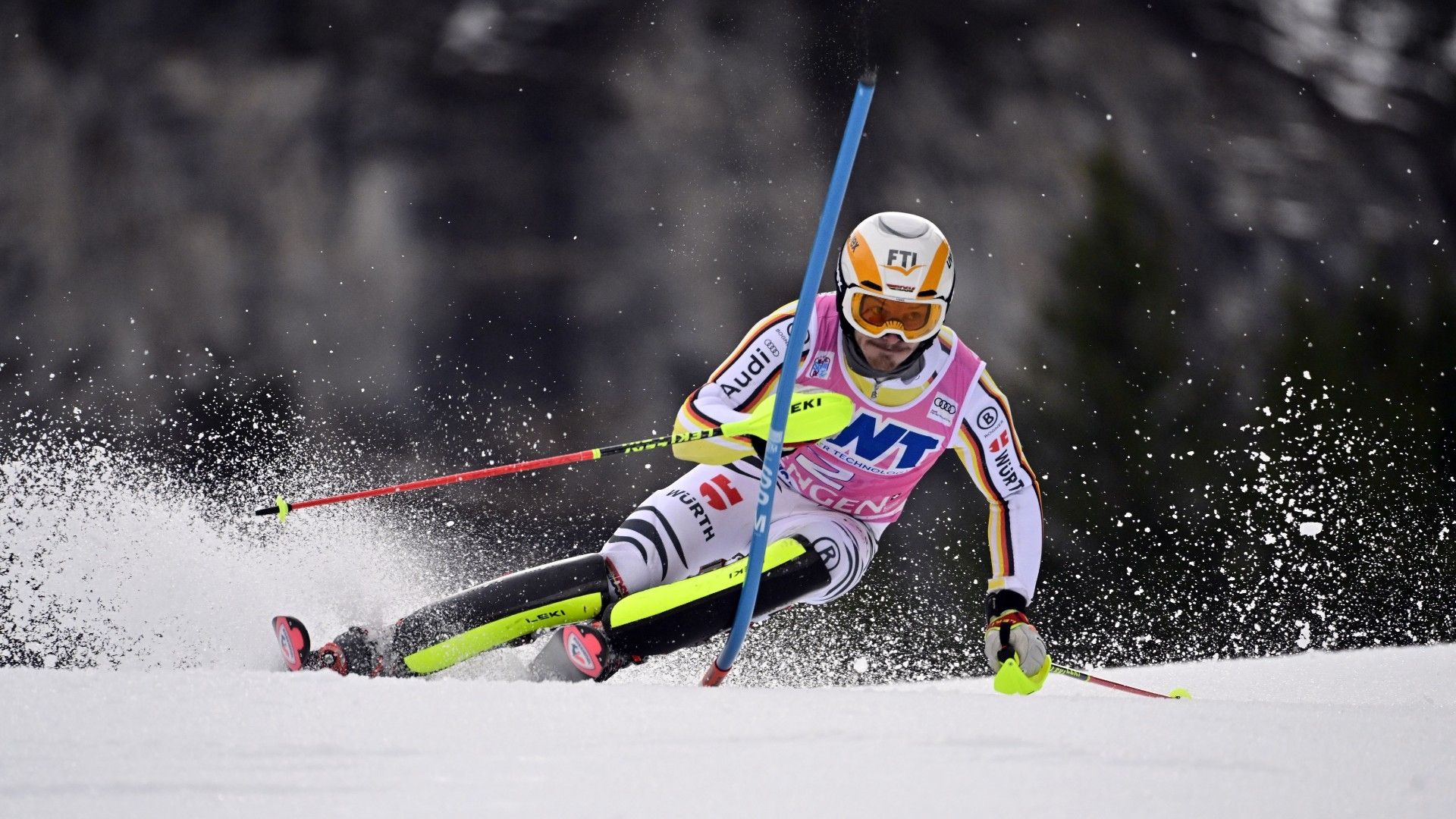 Linus Strasser of Team Germany