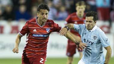 Hernan Grana Benny Feilhaber MLS FC Dallas Sporting KC 04222017