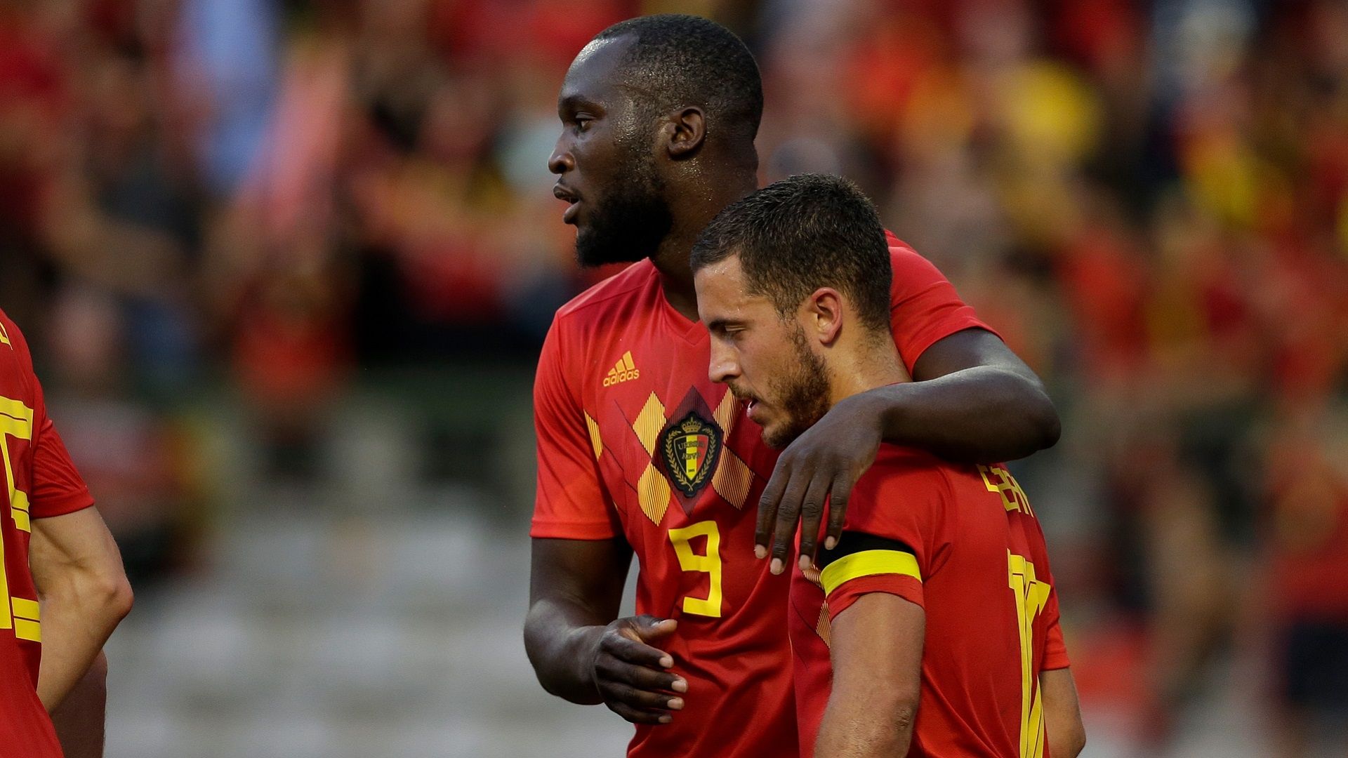 2018-06-07 Lukaku Hazard Belgium