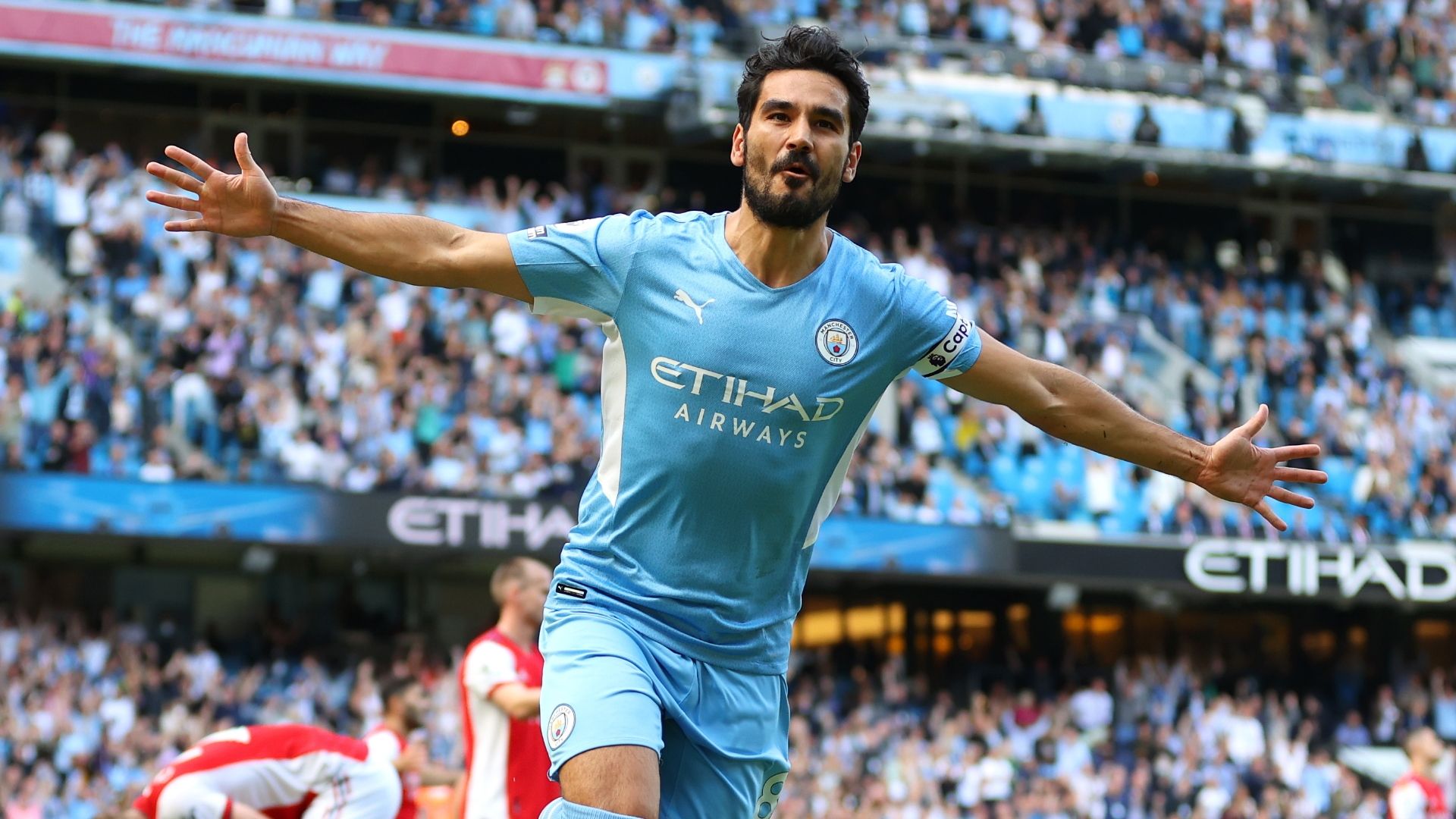 Ilkay Gundogan, Man City vs Arsenal 2021-22