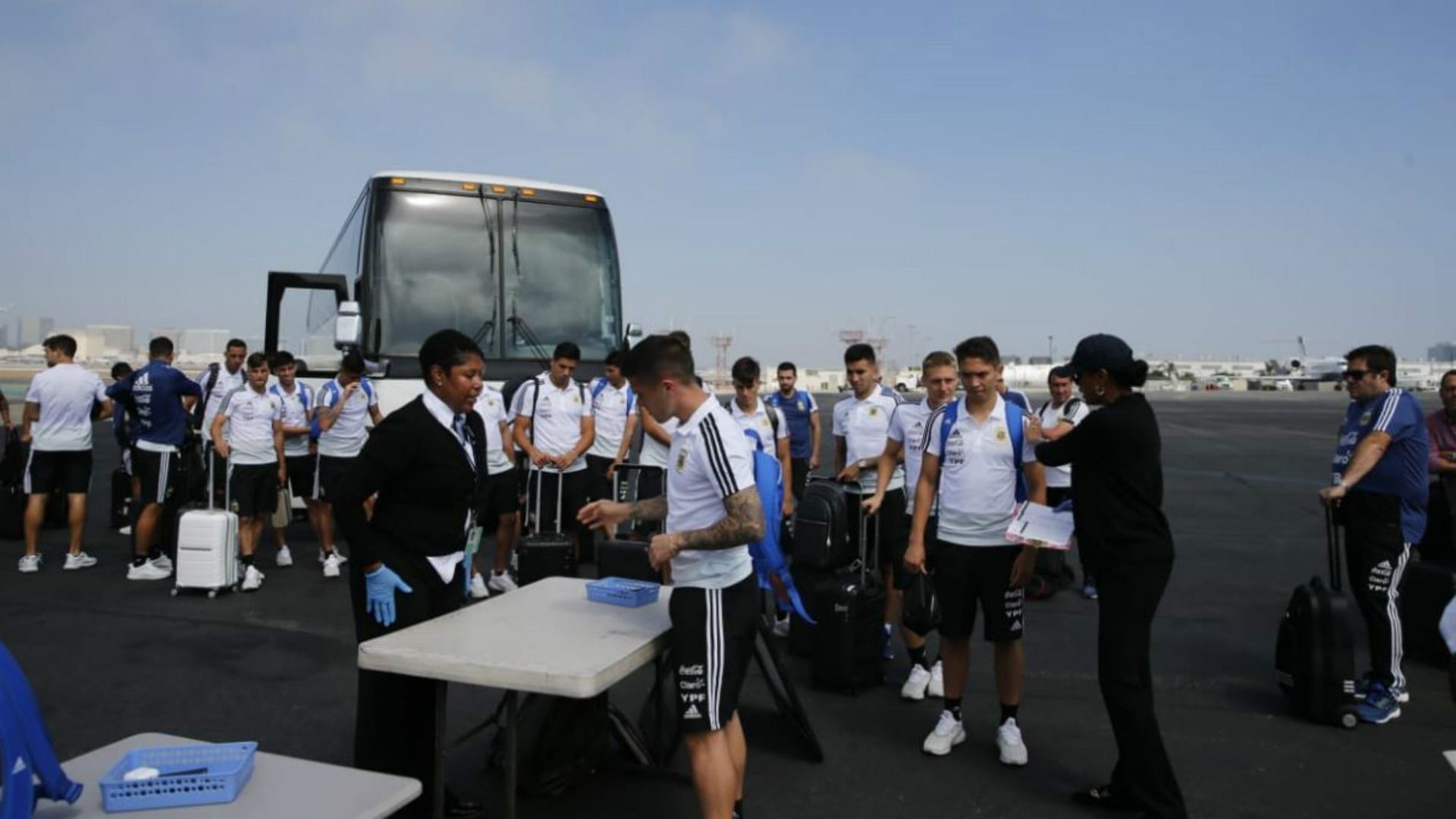 Selección argentina en Estados Unidos