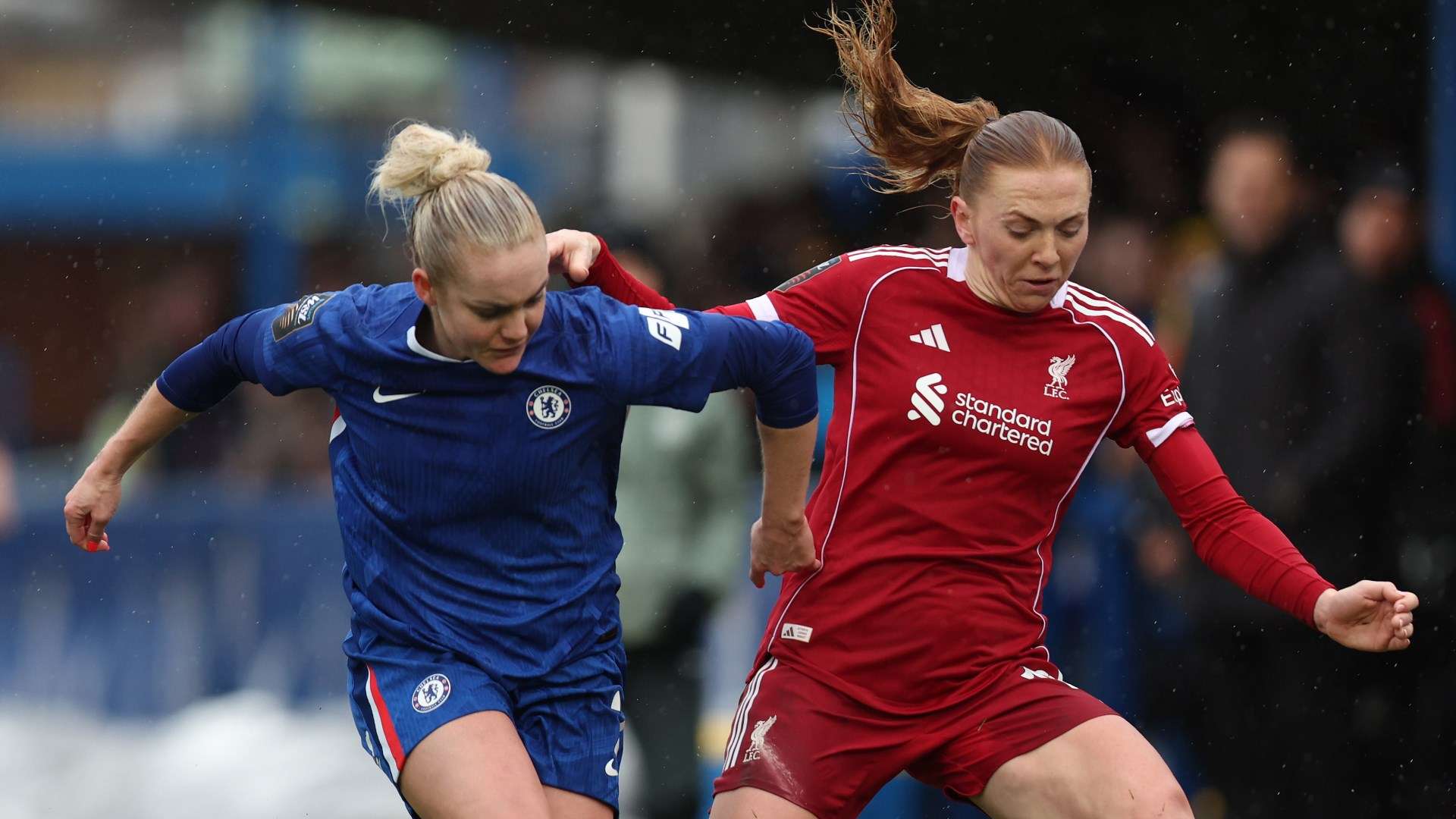 Ellie Carpenter Ceri Holland Chelsea Liverpool Women 2025-26