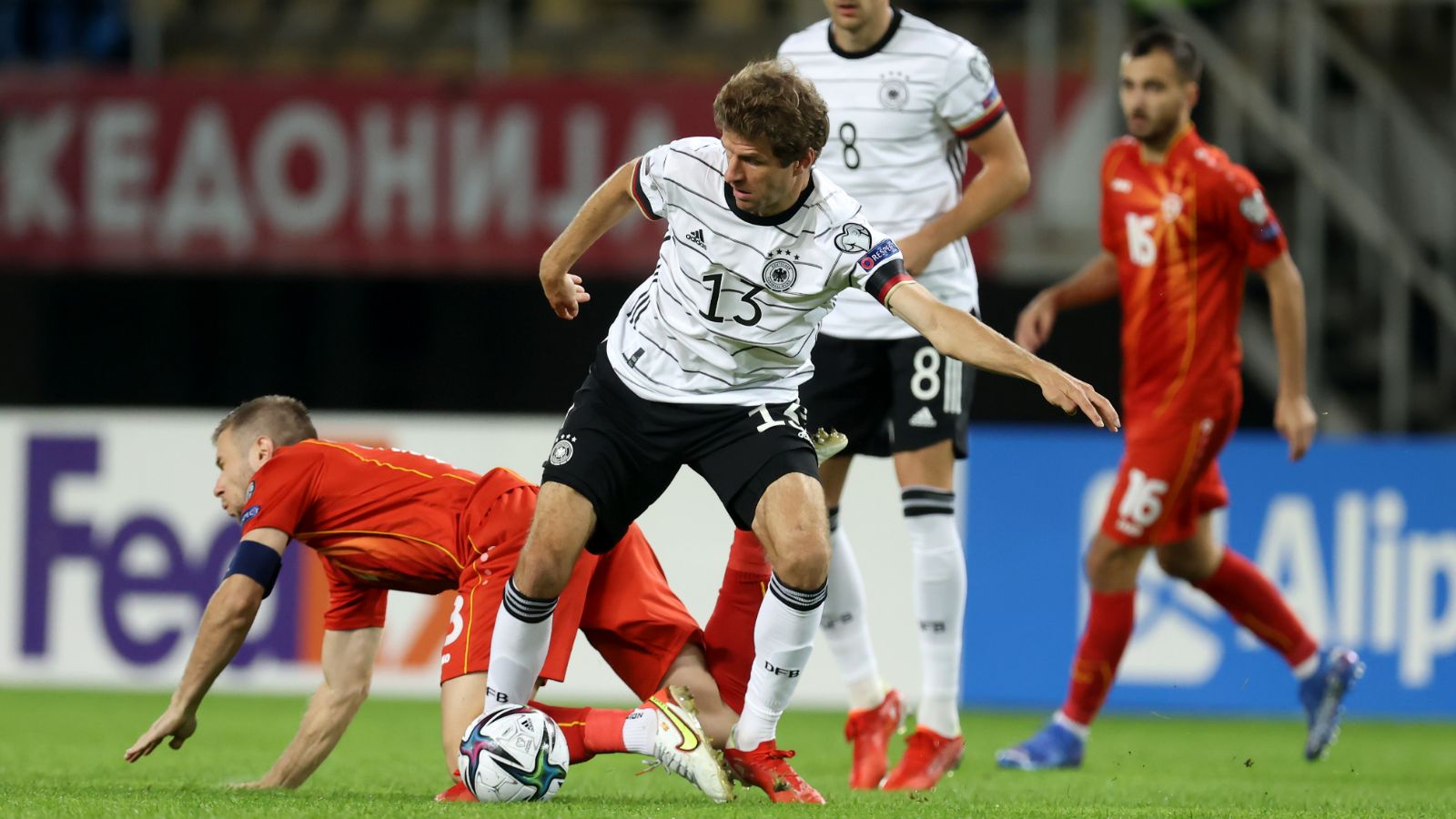 Thomas Müller, Macedonia del Norte vs. Alemania