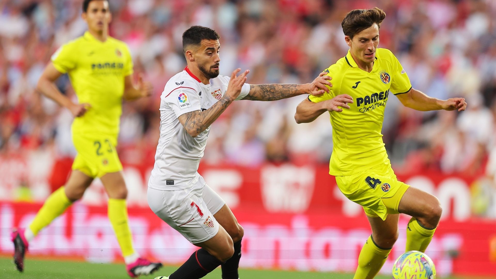 LaLiga 2022-23 Sevilla Villarreal 23042023 Pau Torres Suso