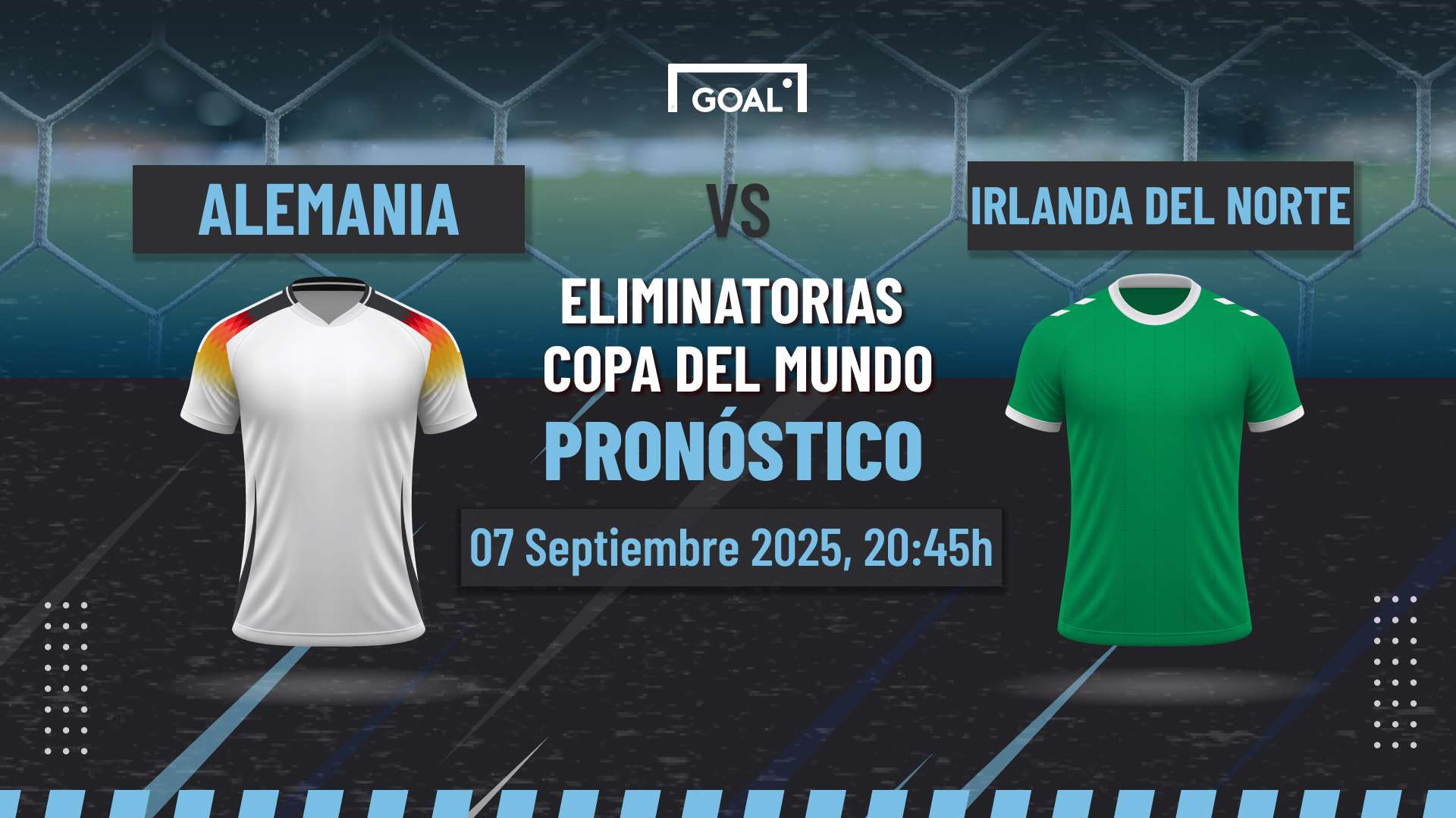 Alemania vs Irlanda del Norte Pronóstico y Apuestas Eliminatorias Copa del Mundo | 07/09/2025