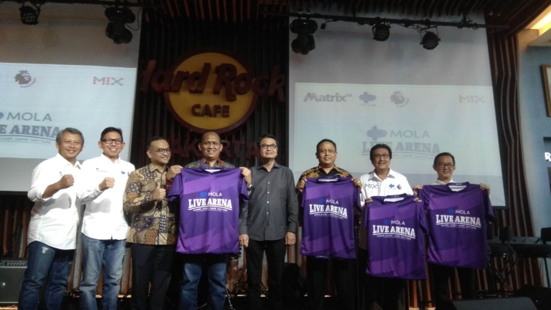 Jumpa Pers Mola TV, Matrix, Mix