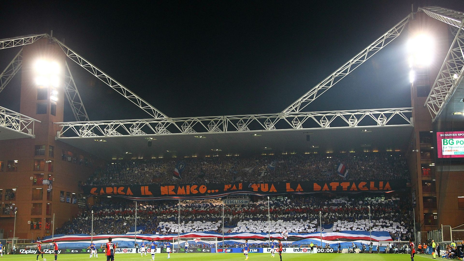 Sampdoria fans Serie A