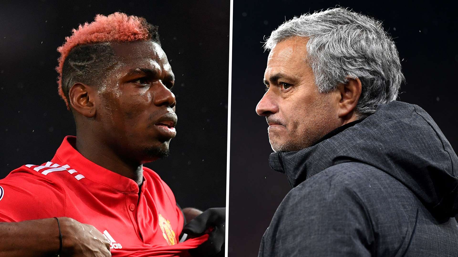 Paul Pogba Jose Mourinho