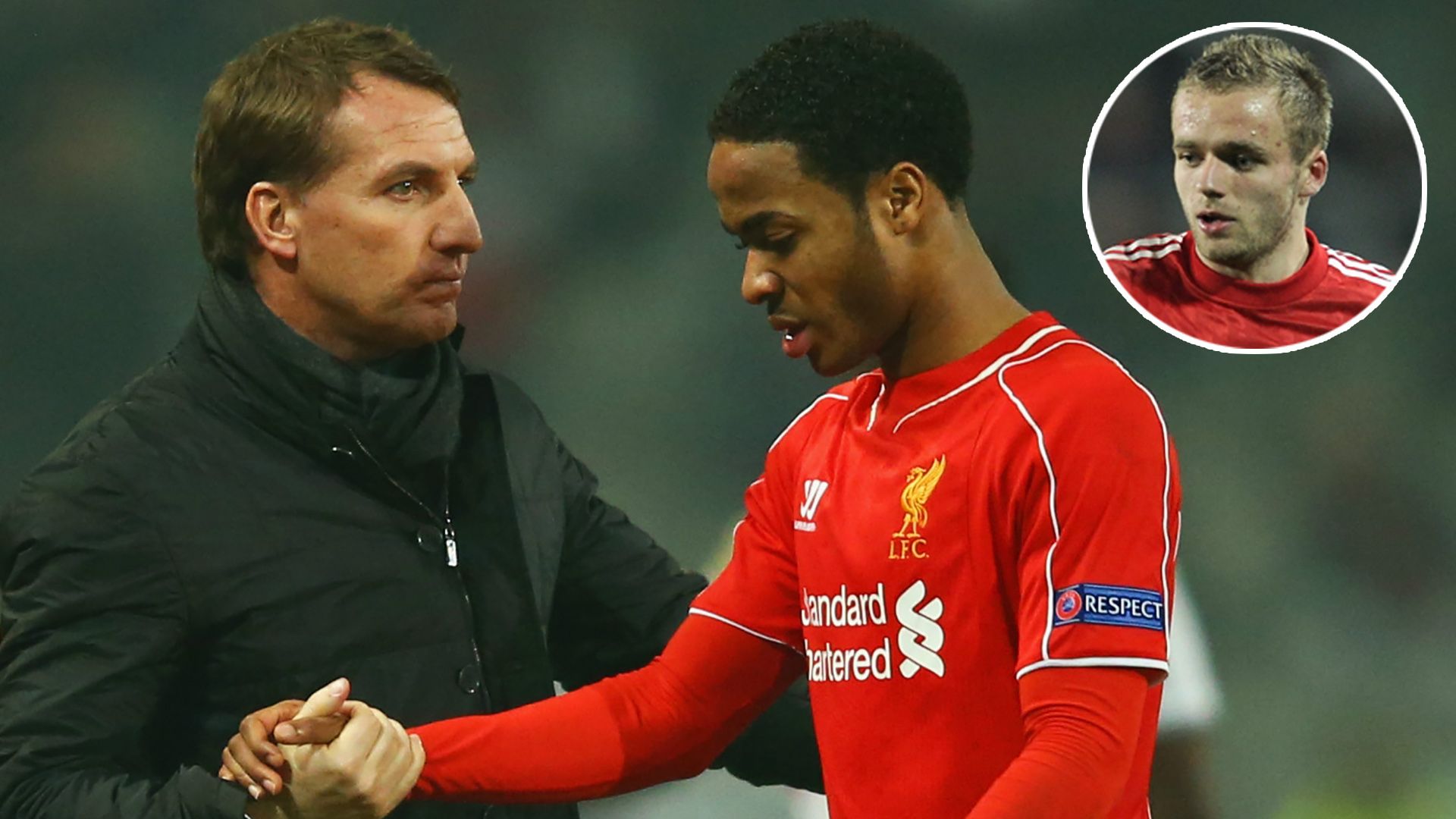 Brendan Rodgers Raheem Sterling Ryan McLaughlin Liverpool