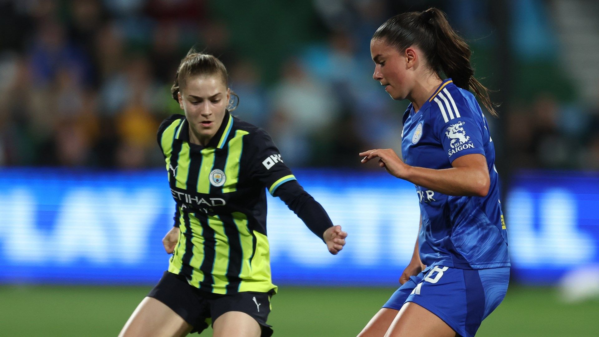 Emilia Pelgander Jess Park Leicester Man City Women 2024-25
