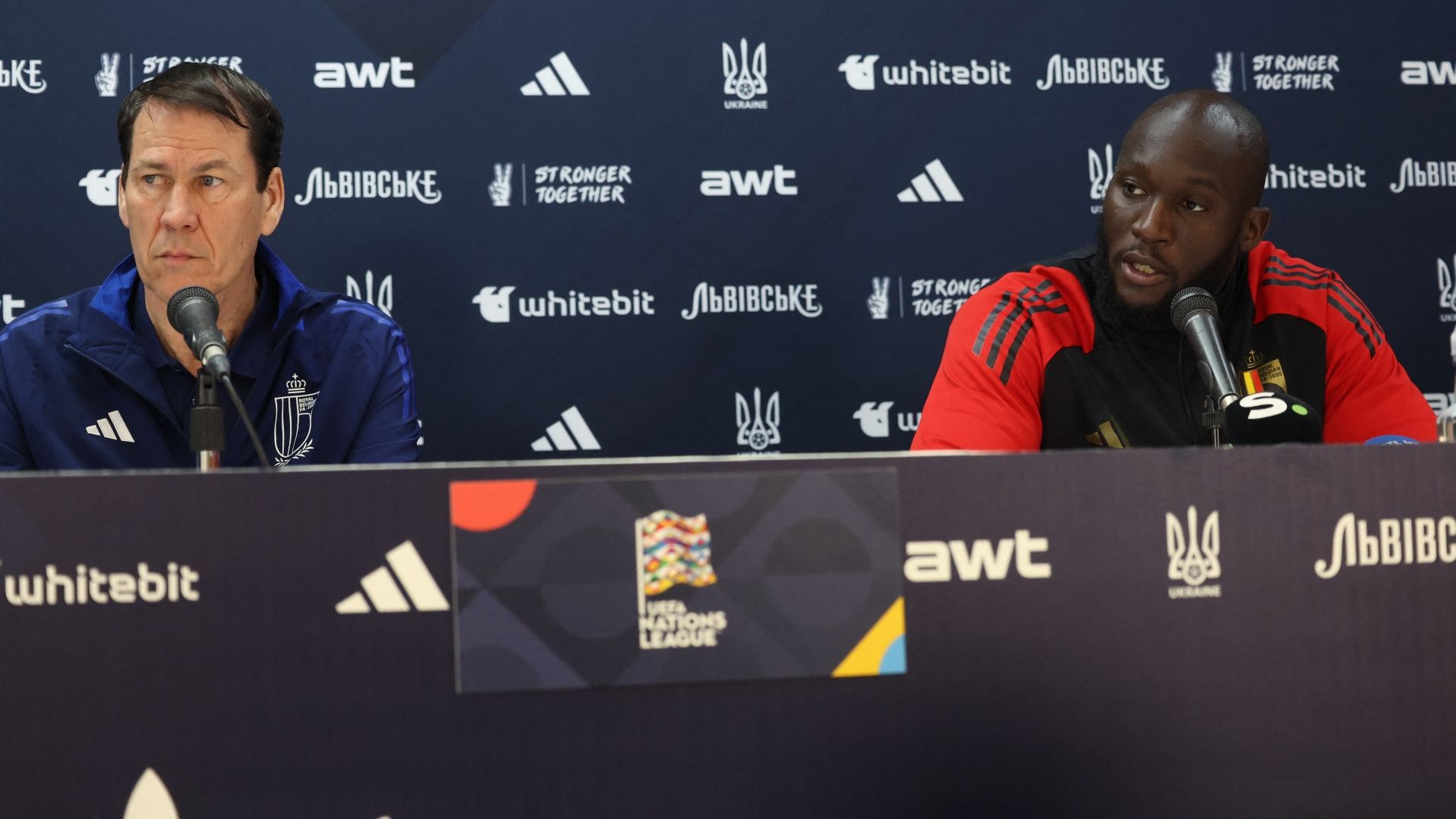 Rudi Garcia Romelu Lukaku Belgium