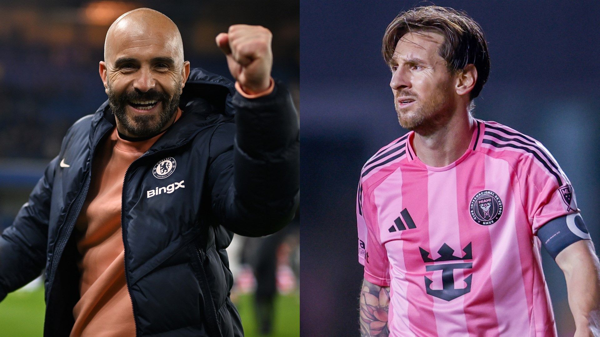 Enzo Maresca Lionel Messi