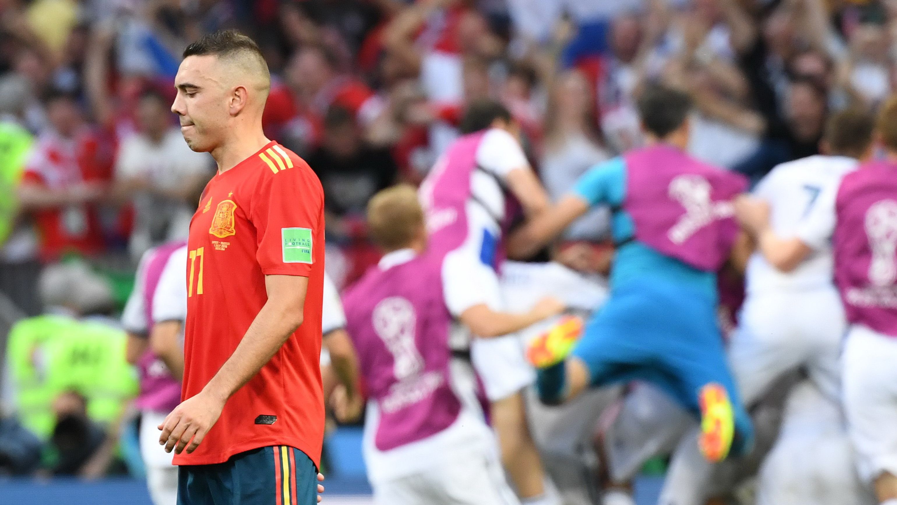 Iago Aspas Spain Russia World Cup 2018
