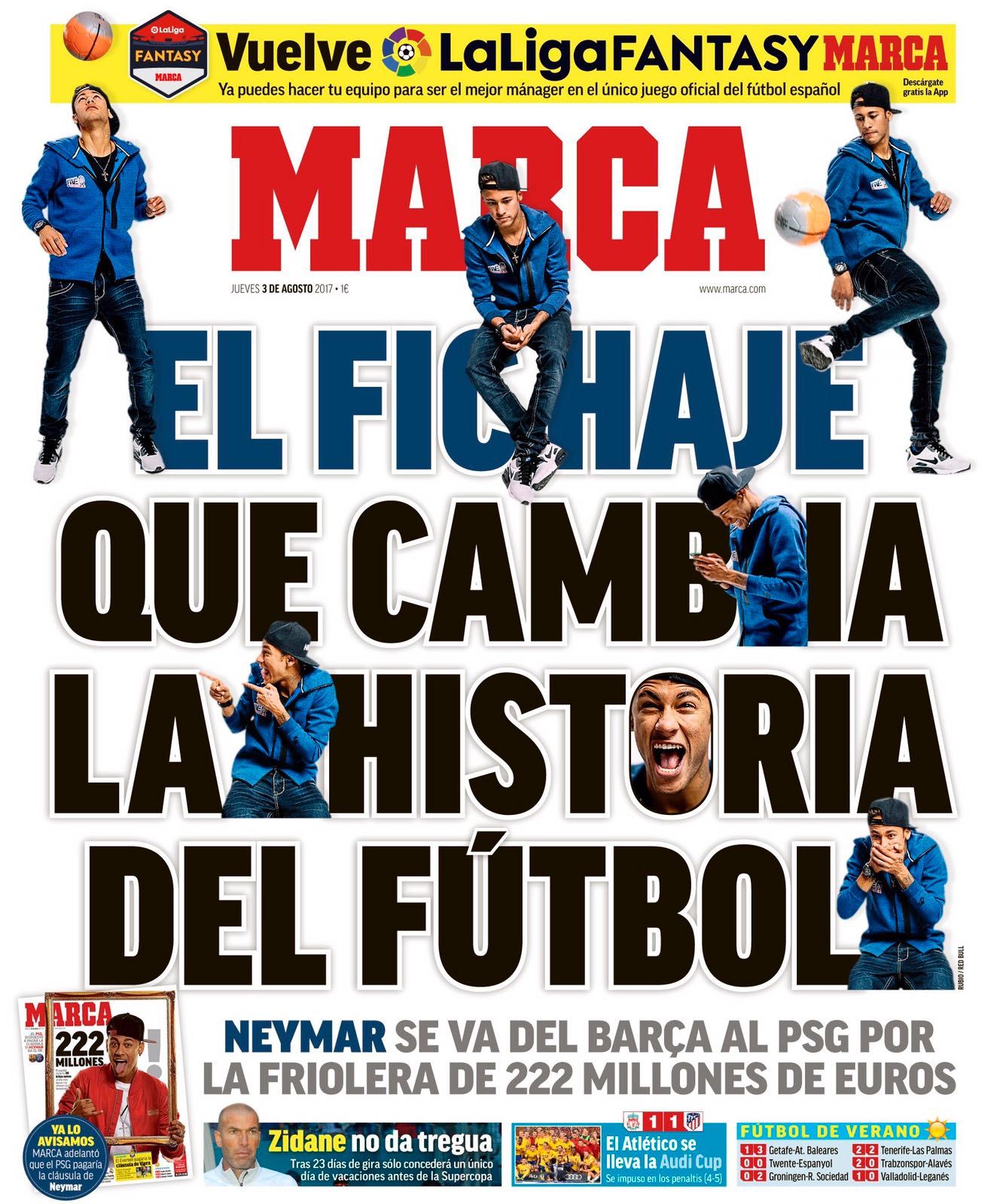 Neymar - Revue de presse - Marca