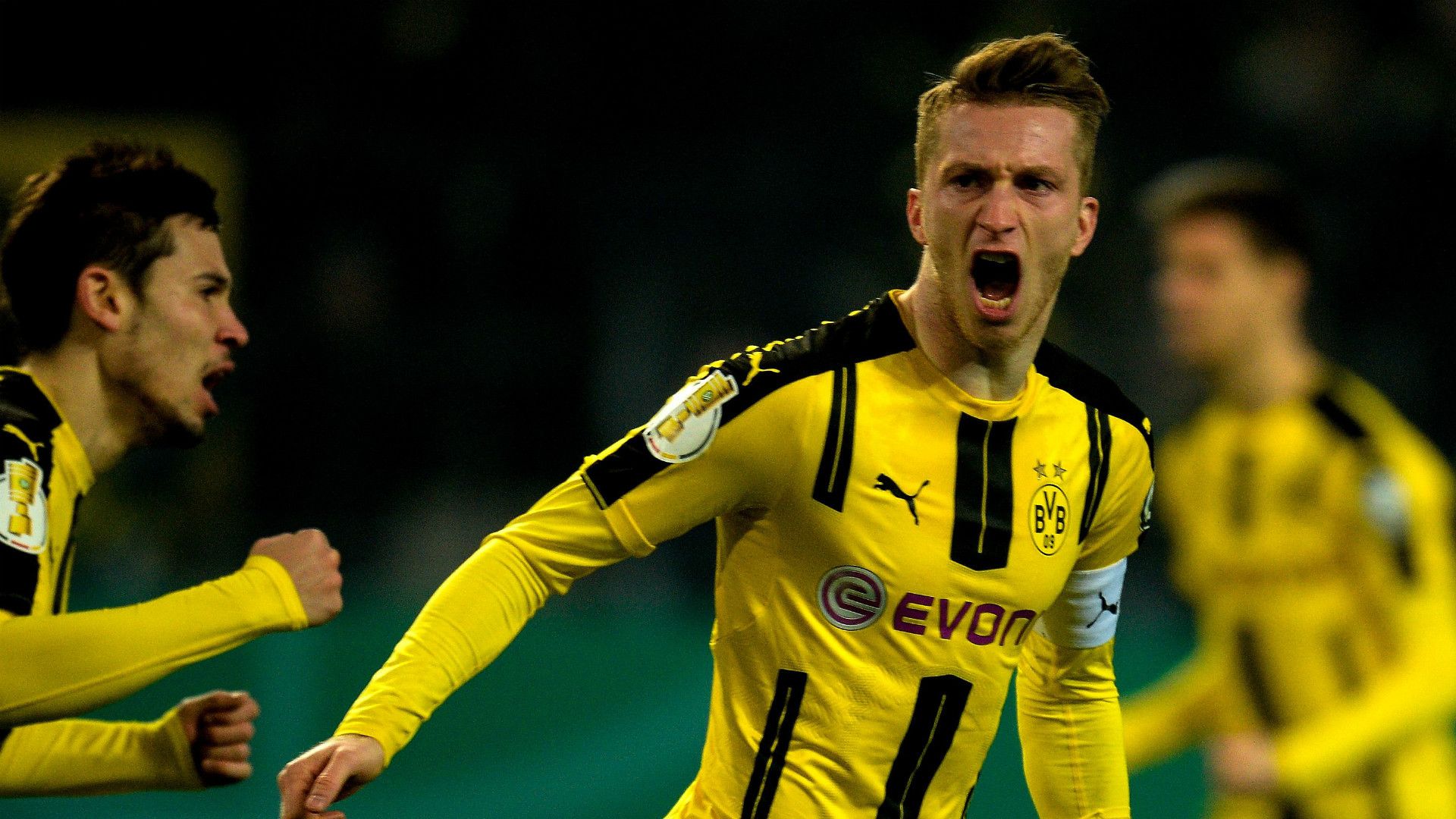 MARCO REUS BORUSSIA DORTMUND GERMAN CUP DFB POKAL 08022017