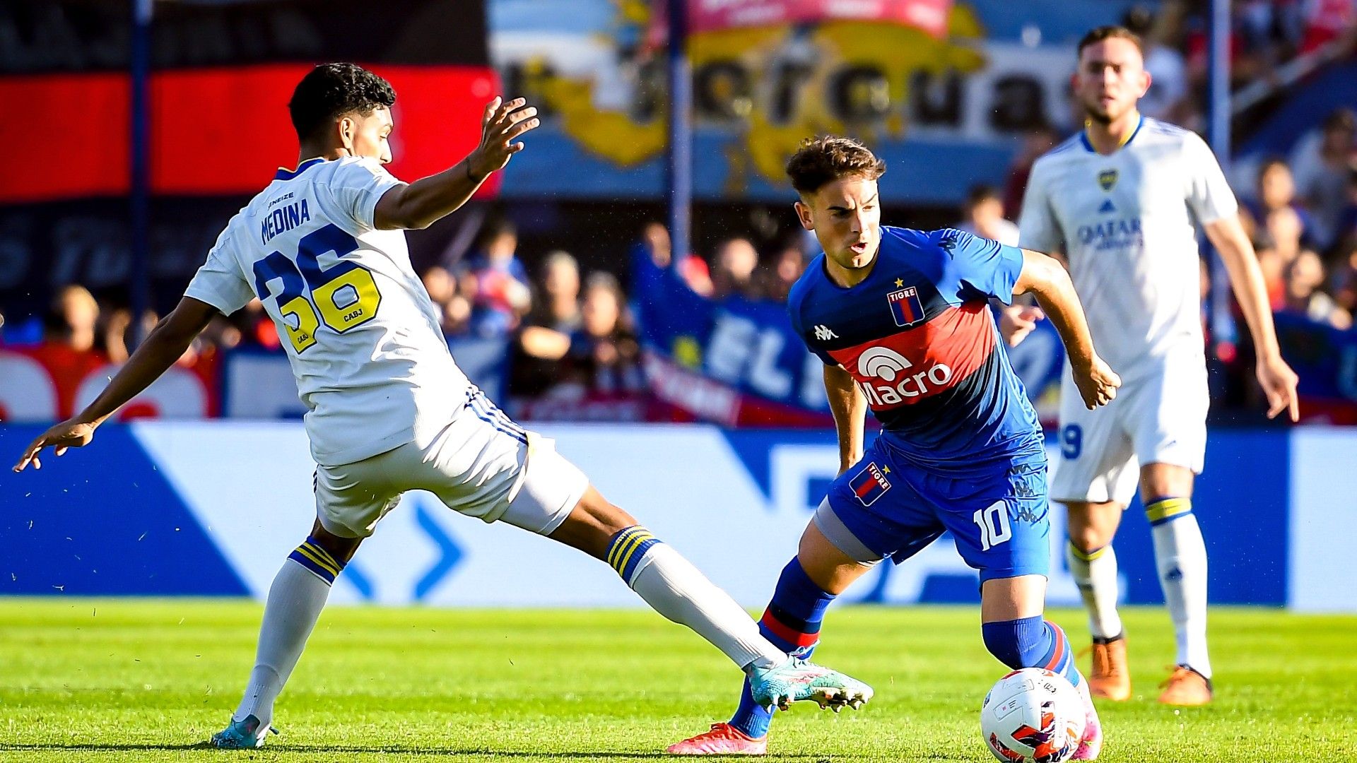 Medina Menossi Tigre Boca Copa Liga Profesional 07052022