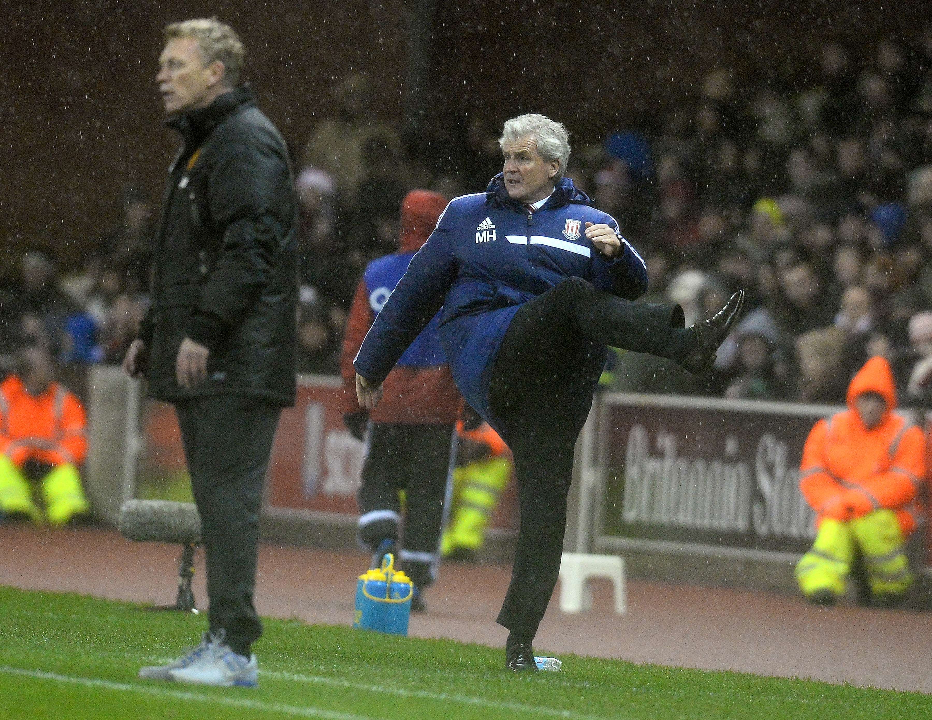 Stoke City boss Mark Hughes