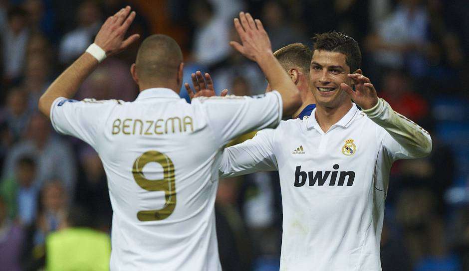 ONLY GERMANY Cristiano Ronaldo Karim Benzema Real Madrid