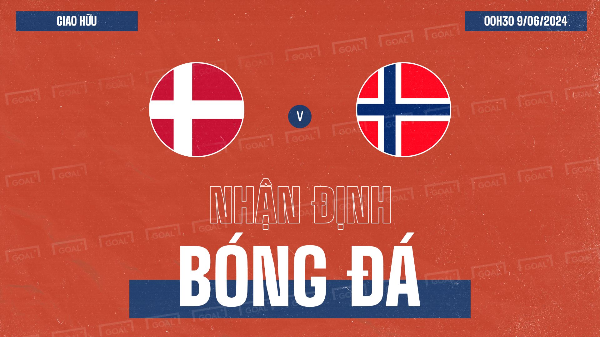 ⁠Denmark vs Norway International Friendlies 2024 GFX