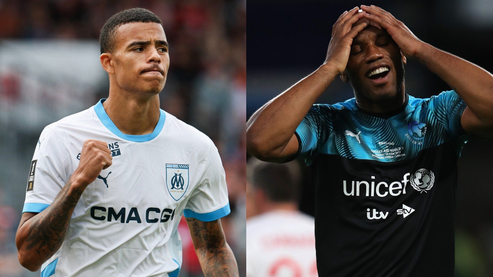 Mason Greenwood Didier Drogba Marseille