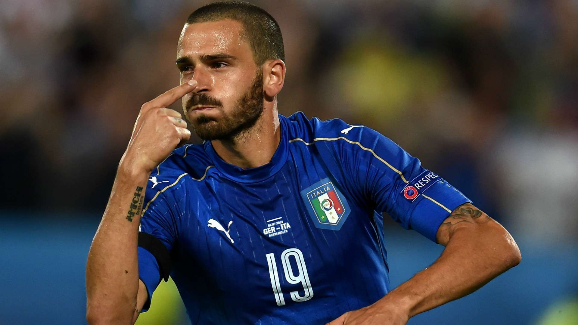 Leonardo Bonucci Italy Euro 2016