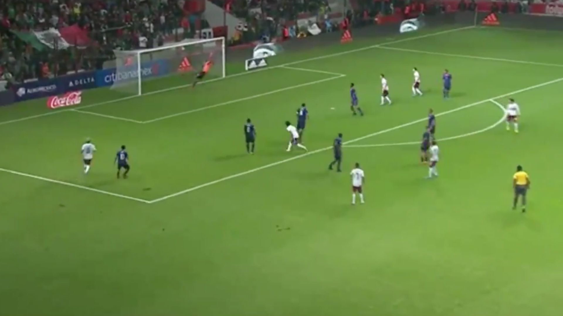 Gol Córdova Selección vs Bermudas